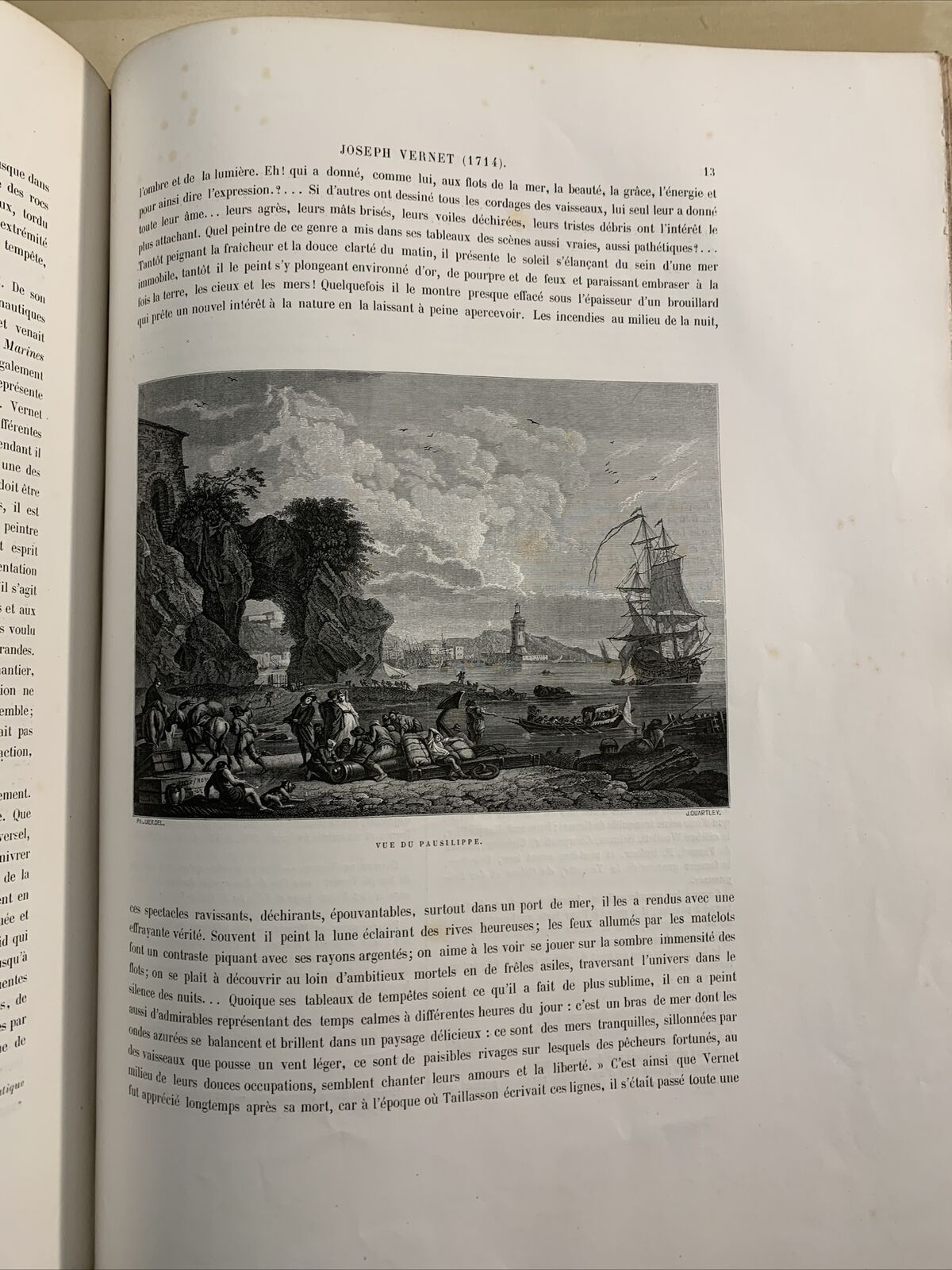 HISTOIRE DES PEINTRES - ÉCOLE FRANCAISE. CHARLES BLANC. RENOUARD 1862. tome 2 #