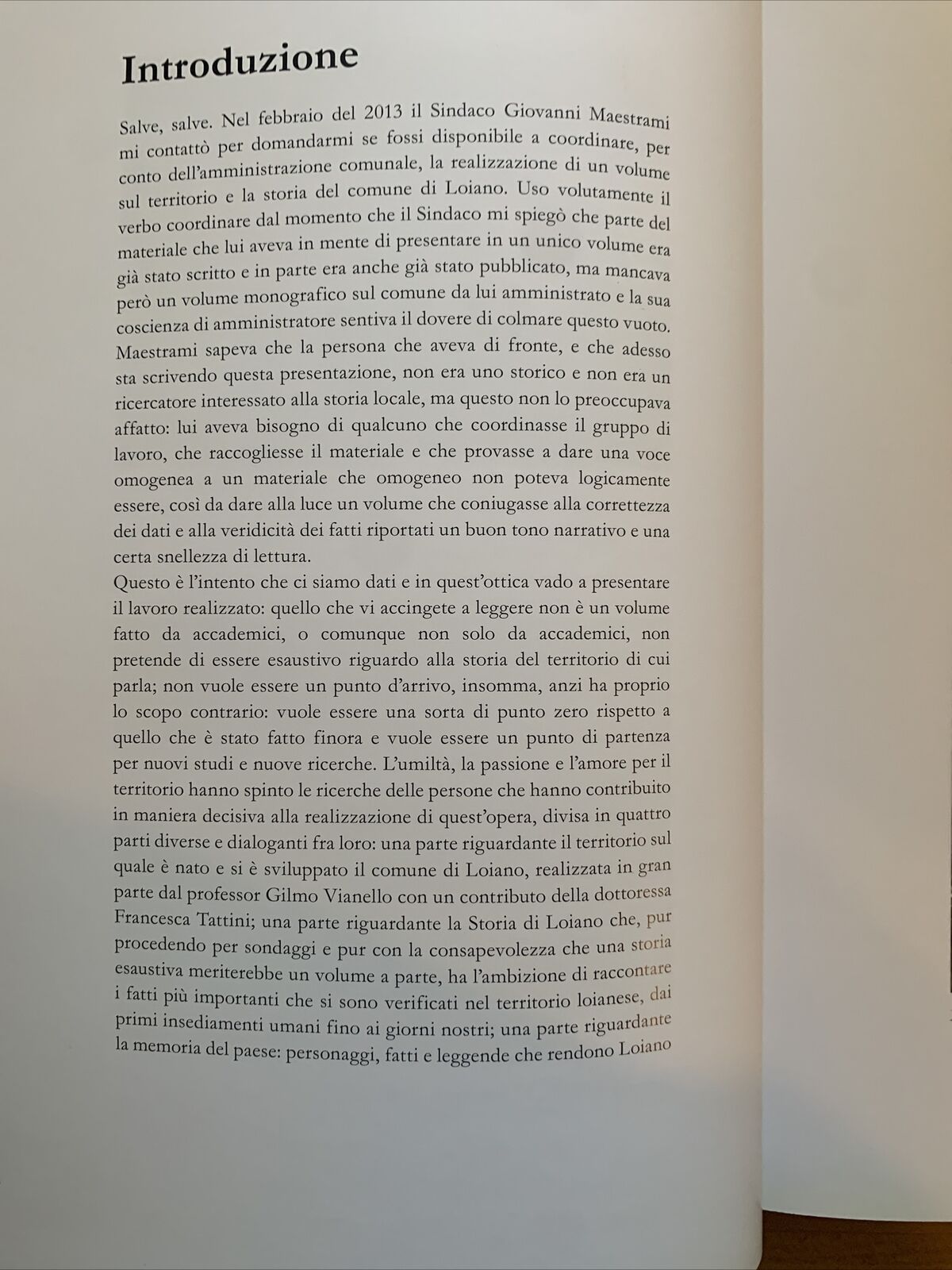 Libro Loiano - LOIANO ambiente storia e tradizioni. Comune di Loiano 2014 #