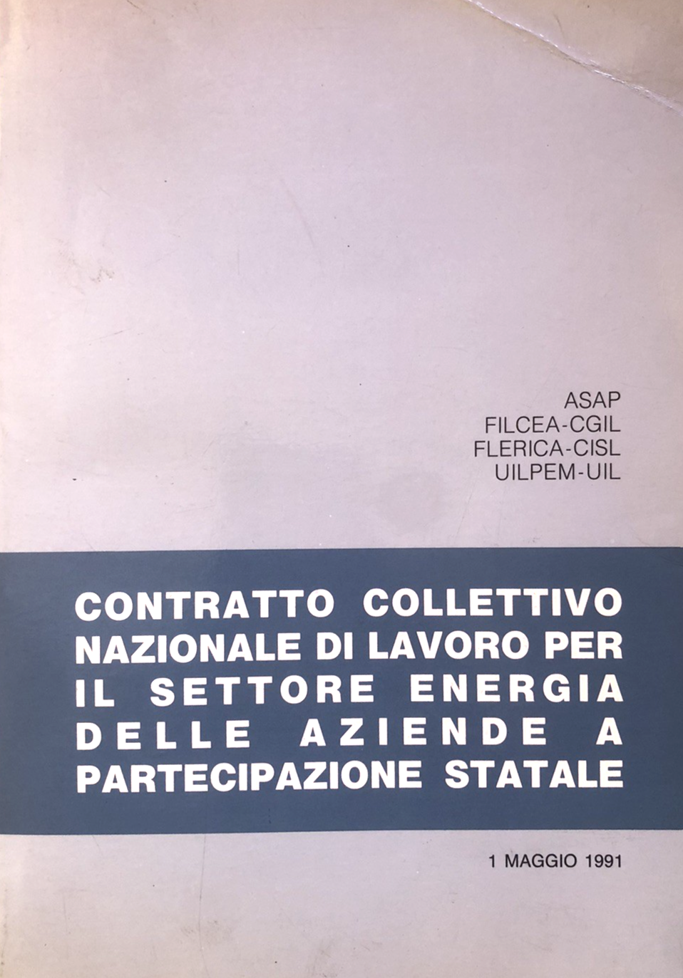 Contratto collettivo nazionale di lavoro per il settore energia delle aziende a