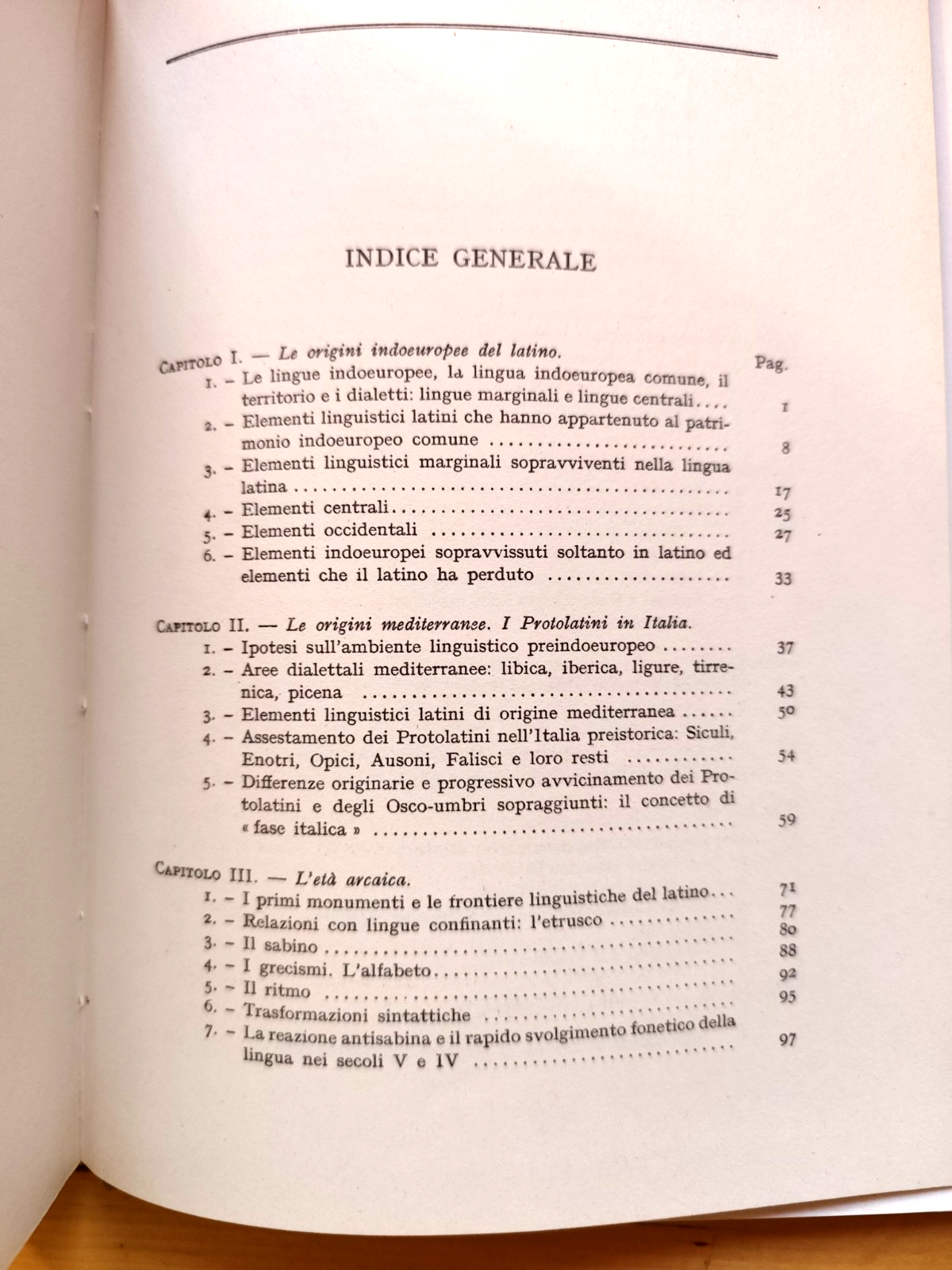 Storia della lingua di Roma, Giacomo Devoto - Cappelli ed. 1969