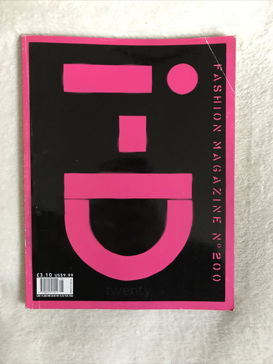 i-D Magazine no. 200 - AUGUST 2000