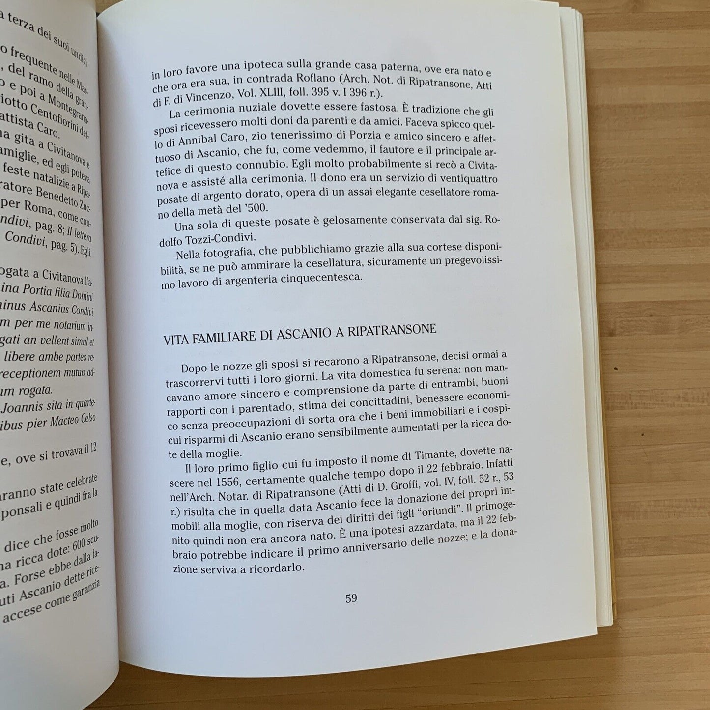 ASCANIO CONDIVI E MICHELANGELO. Giorgio Settimo 2004 #