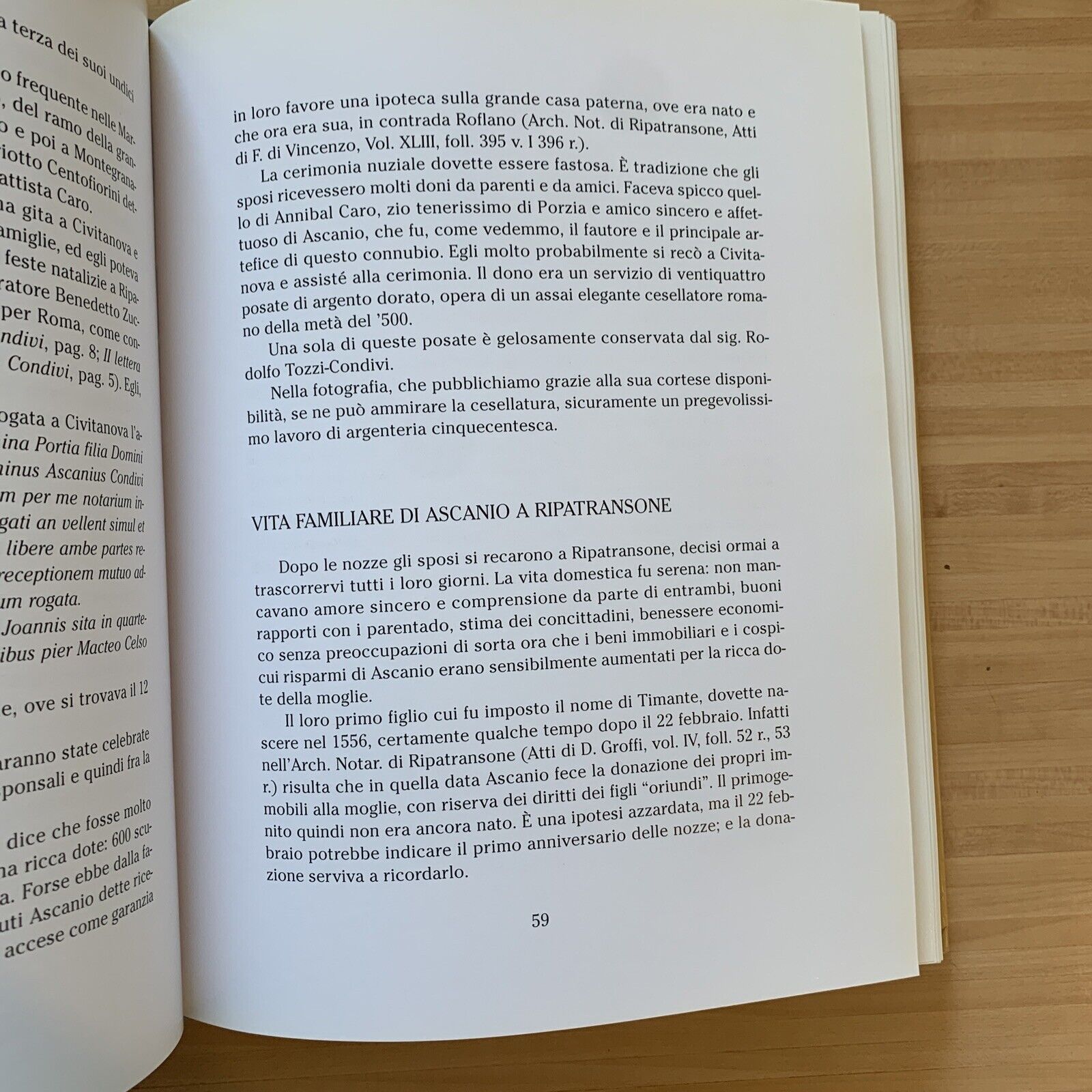 ASCANIO CONDIVI E MICHELANGELO. Giorgio Settimo 2004 #