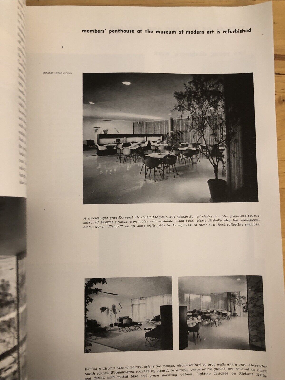 INTERIORS MAGAZINE APRIL 1952 Olga Gueft - Interiors, design, architecture