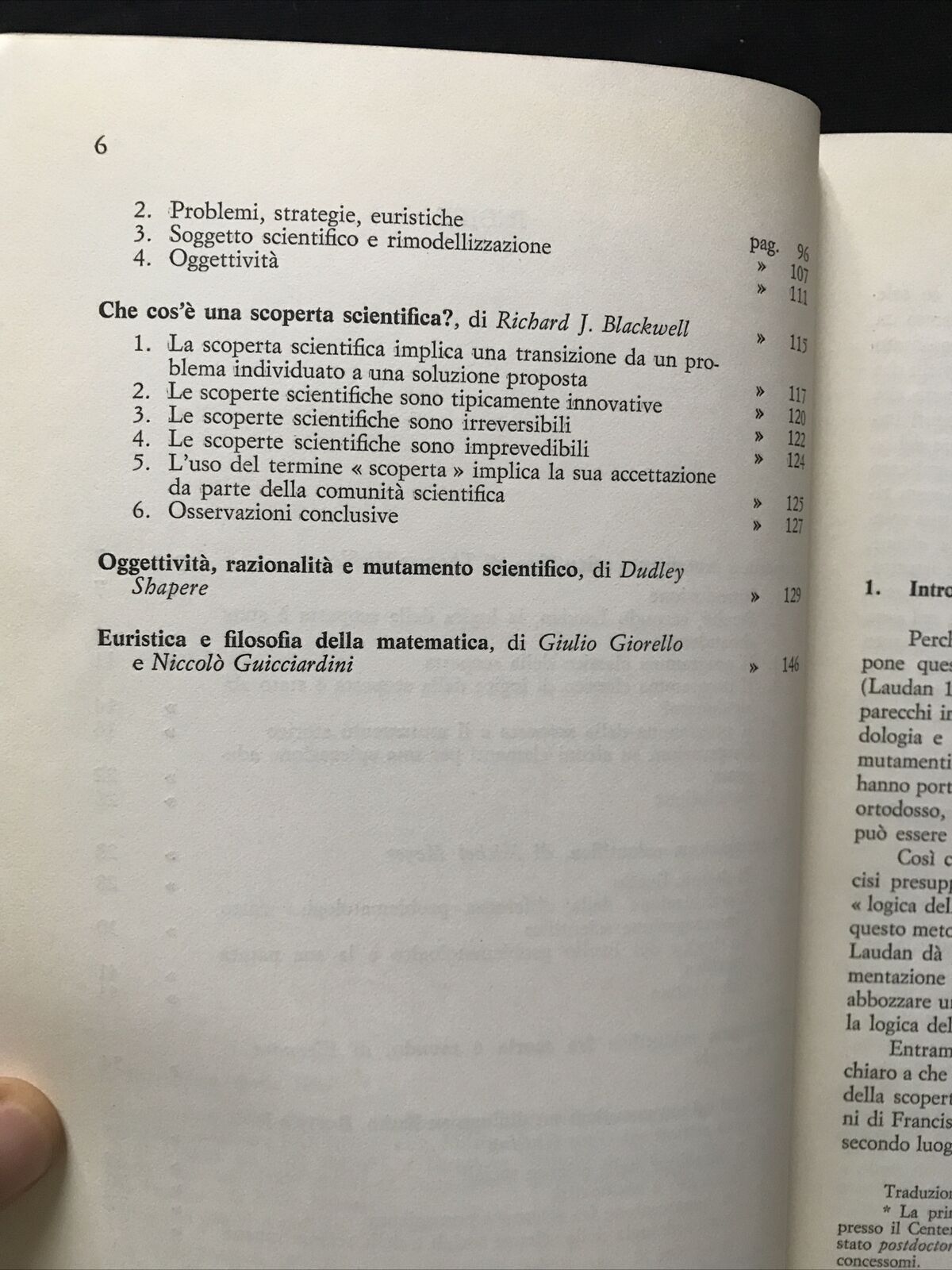 EPISTEMOLOGIE DELL'INVENZIONE, R.J. Blackwell, Franco Angeli, filosofici 10 #