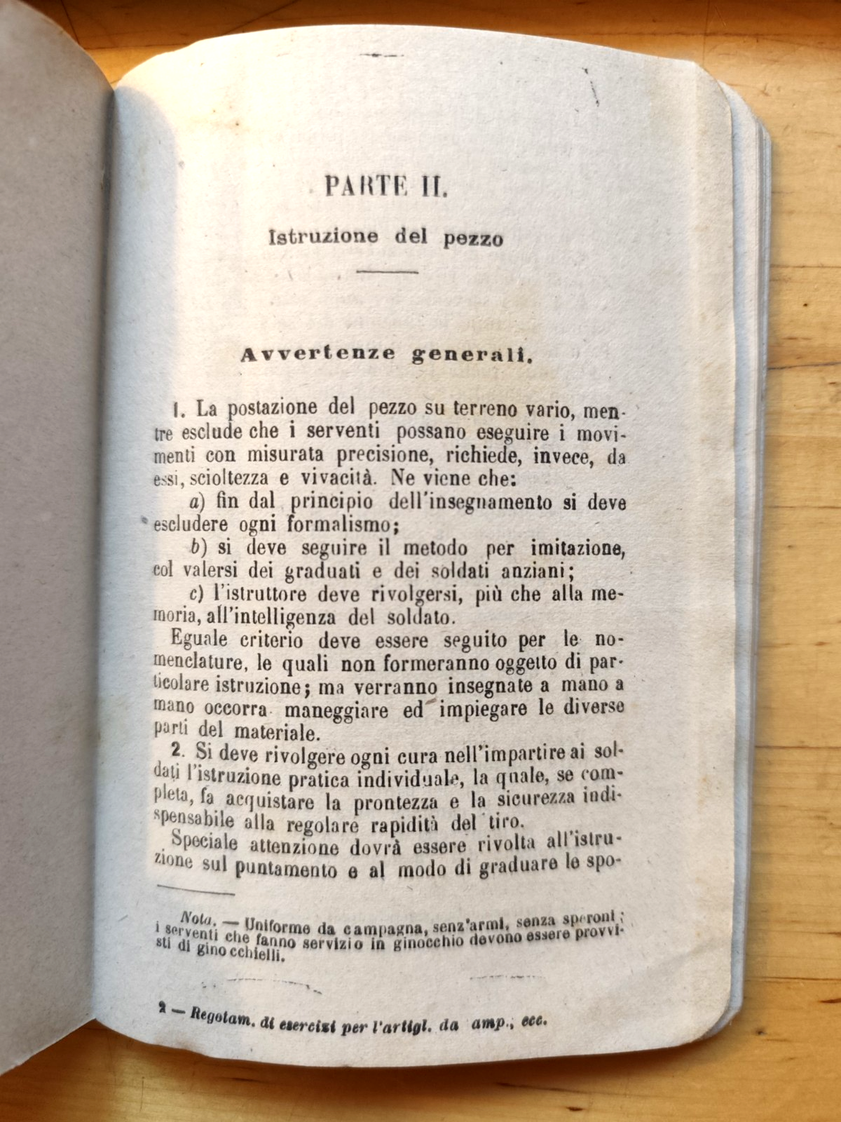 Artiglieria da campagna a cavallo, Ministero della Guerra, g mondiale - militare