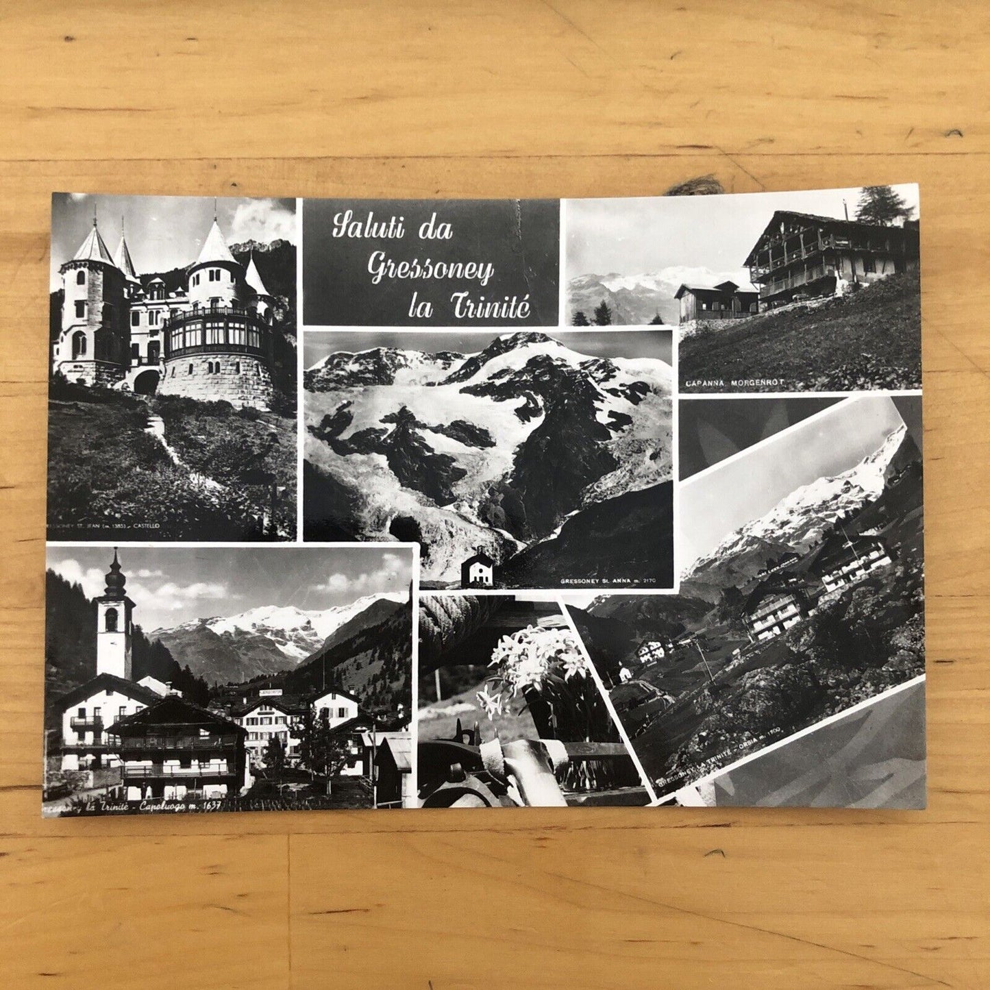 Cartolina GRESSONEY LA TRINITE non  viaggiata