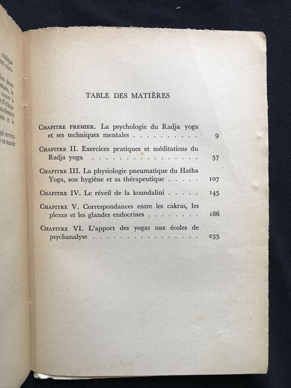 YOGAS ET PSYCHANALYSE, Maryse Choisy, action et pensée, ed. du Mont Blanc 1949