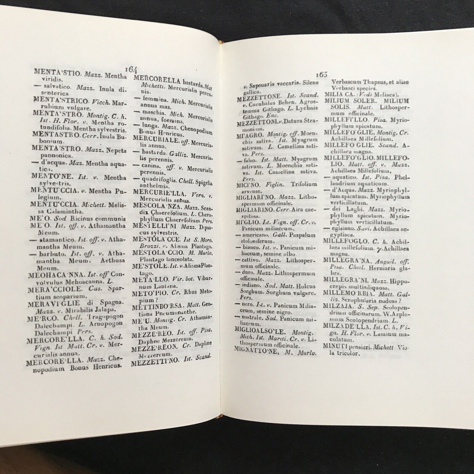 DIZIONARIO BOTANICO ITALIANO, Arnaldo Forni Editore, Ottaviano Targioni Tozzetti