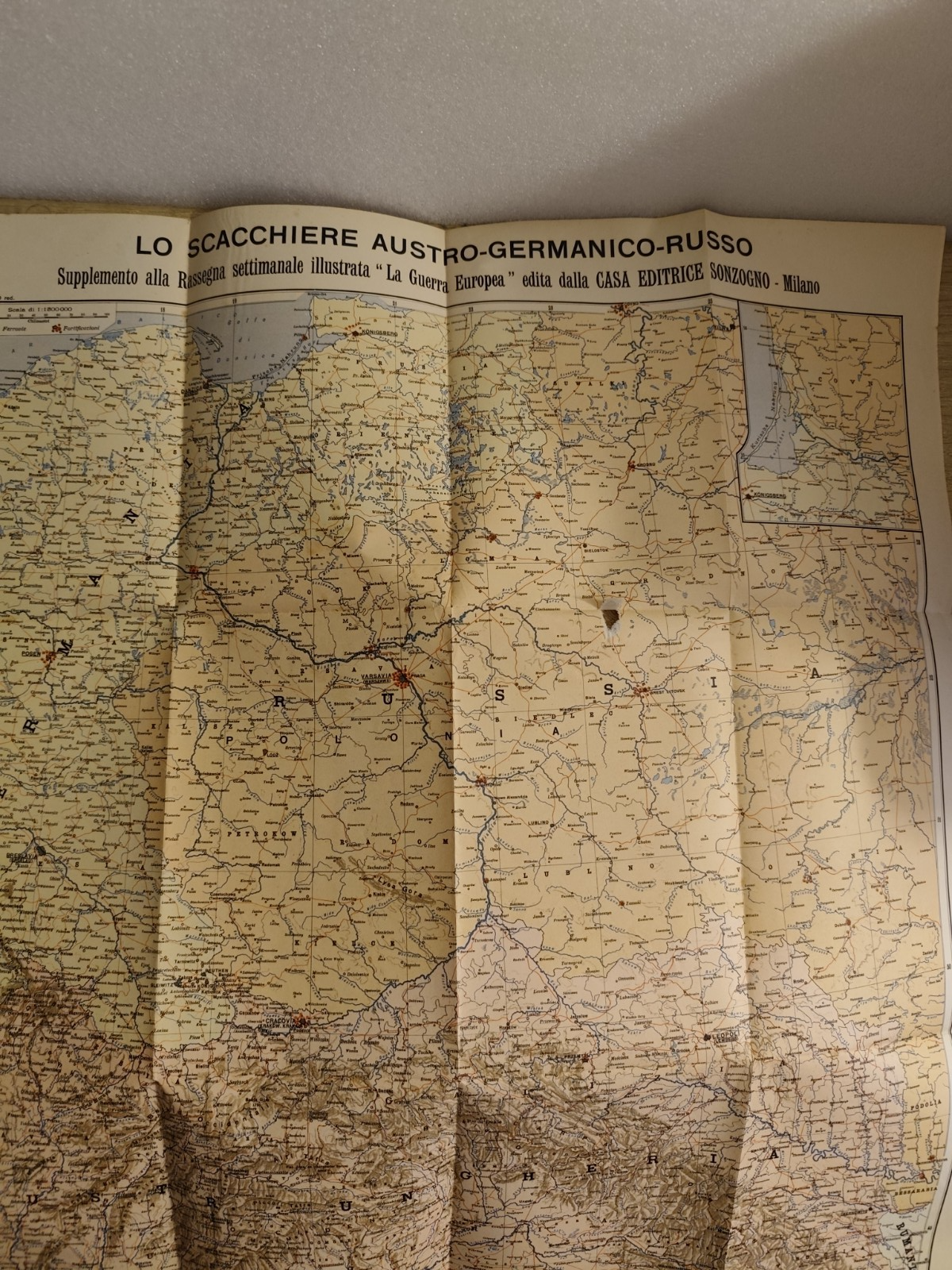 La grande guerra, Aldo Cabiati - Francesco Guidi. Sonzogno anni '20 con tavole