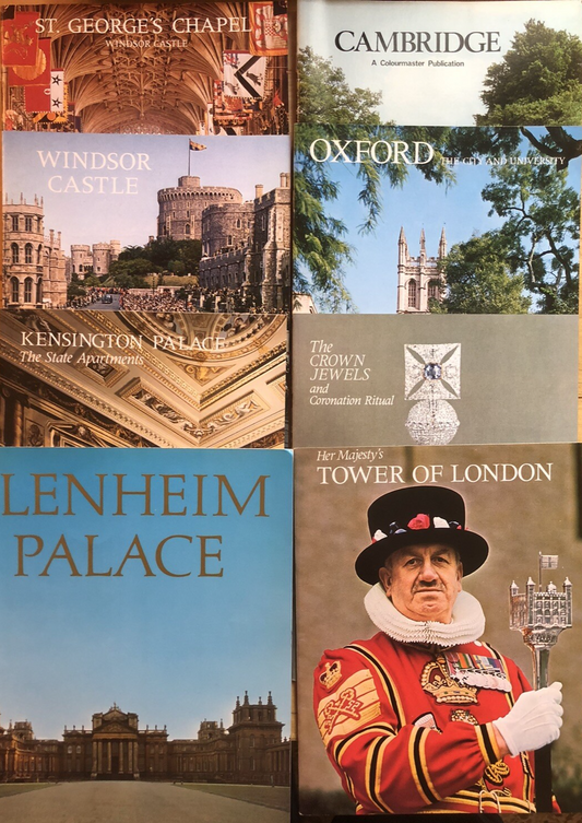 Guide St. Georges Chapel Windsor Castle Kensigton palace Oxford Cambridge Tower