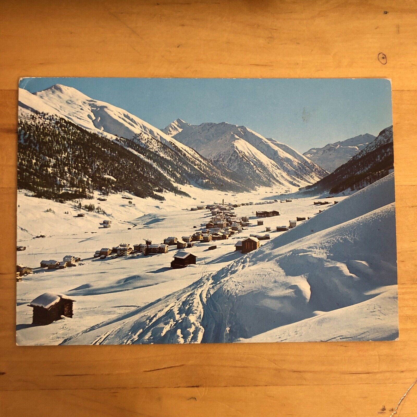 CARTOLINA - LIVIGNO, FRAZIONE DI SAN ROCCO, VIAGGIATA