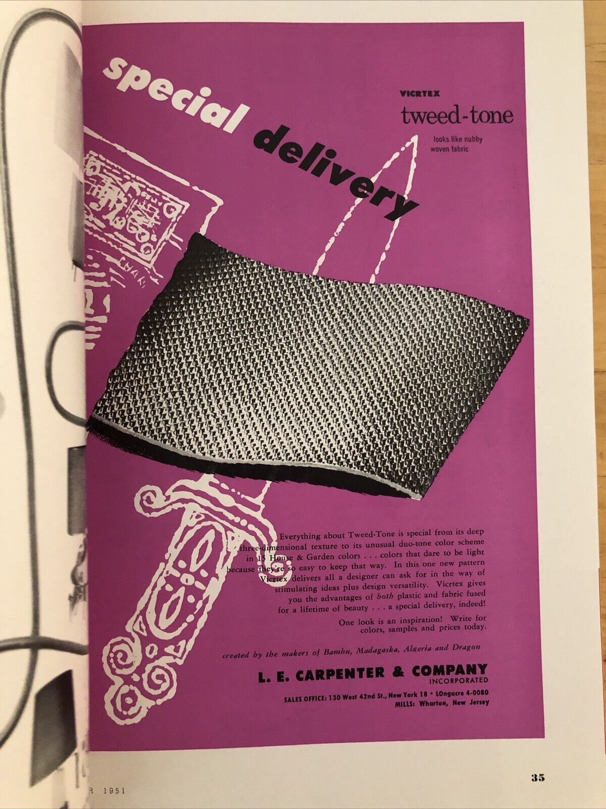 INTERIORS MAGAZINE NOVEMBER 1951. Interiors, design, architecture. Olga Gueft