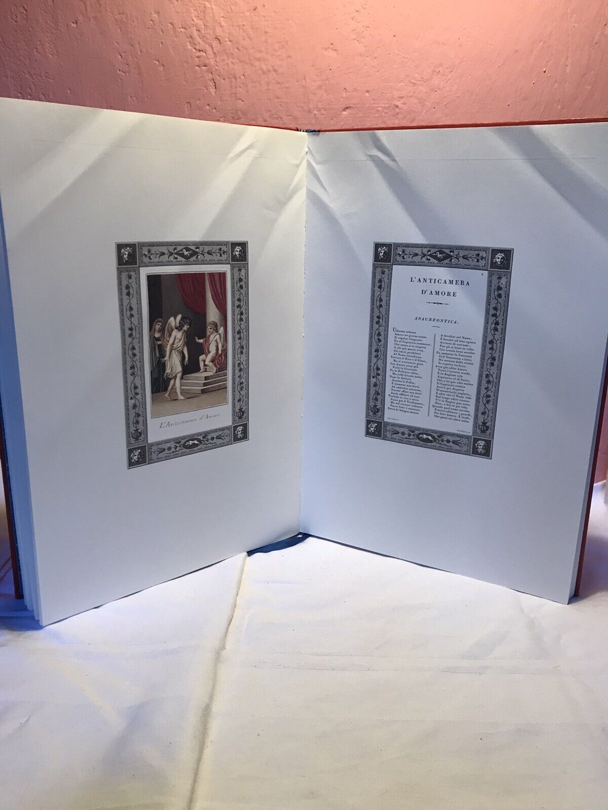 Cimelio Tipografico Pittorico, Giambattista Bodoni 1 SOLO VOLUME