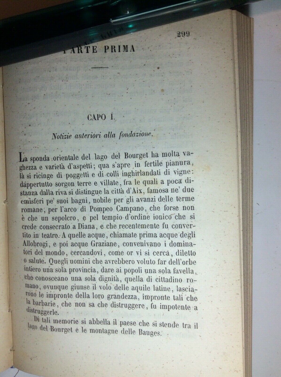 STORIE MINORI DI LUIGI CIBRARIO  CHIERI REAL BADIA D'ALTACOMBA 1855 