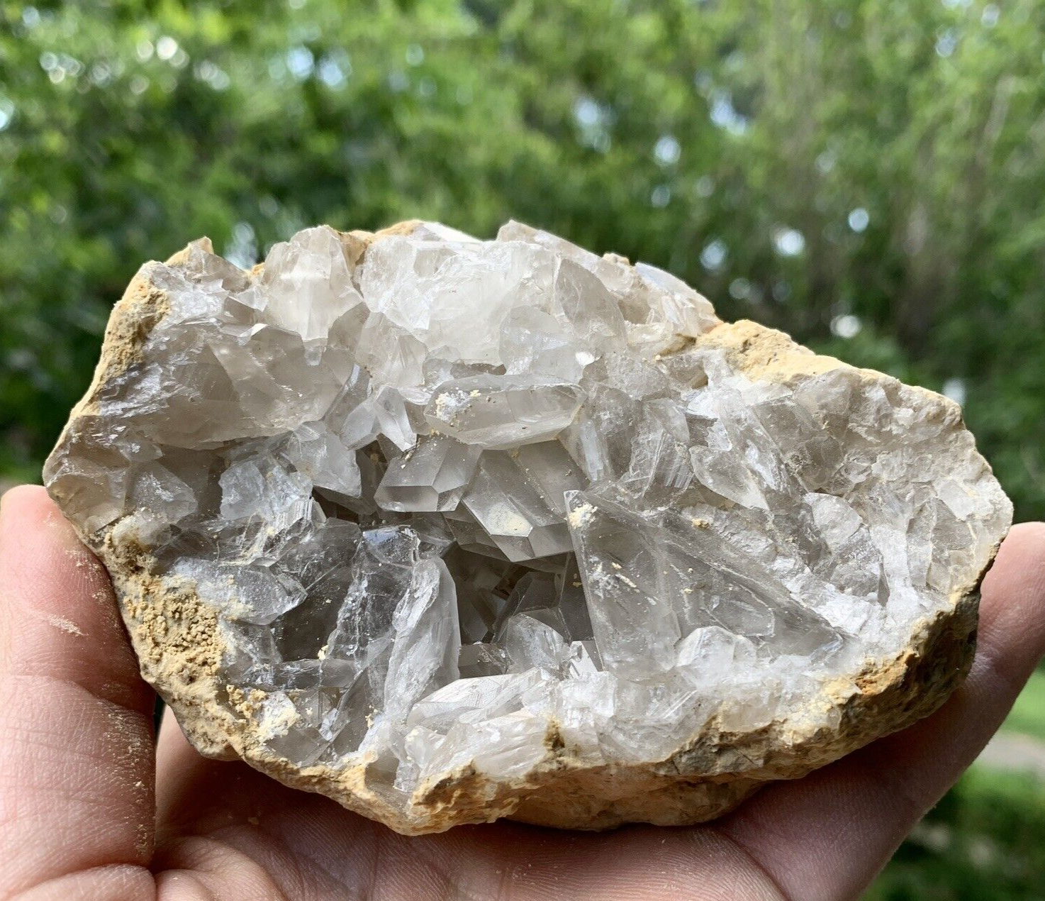 Geode Celestina Marocco 760 gr. 11x8x6cm