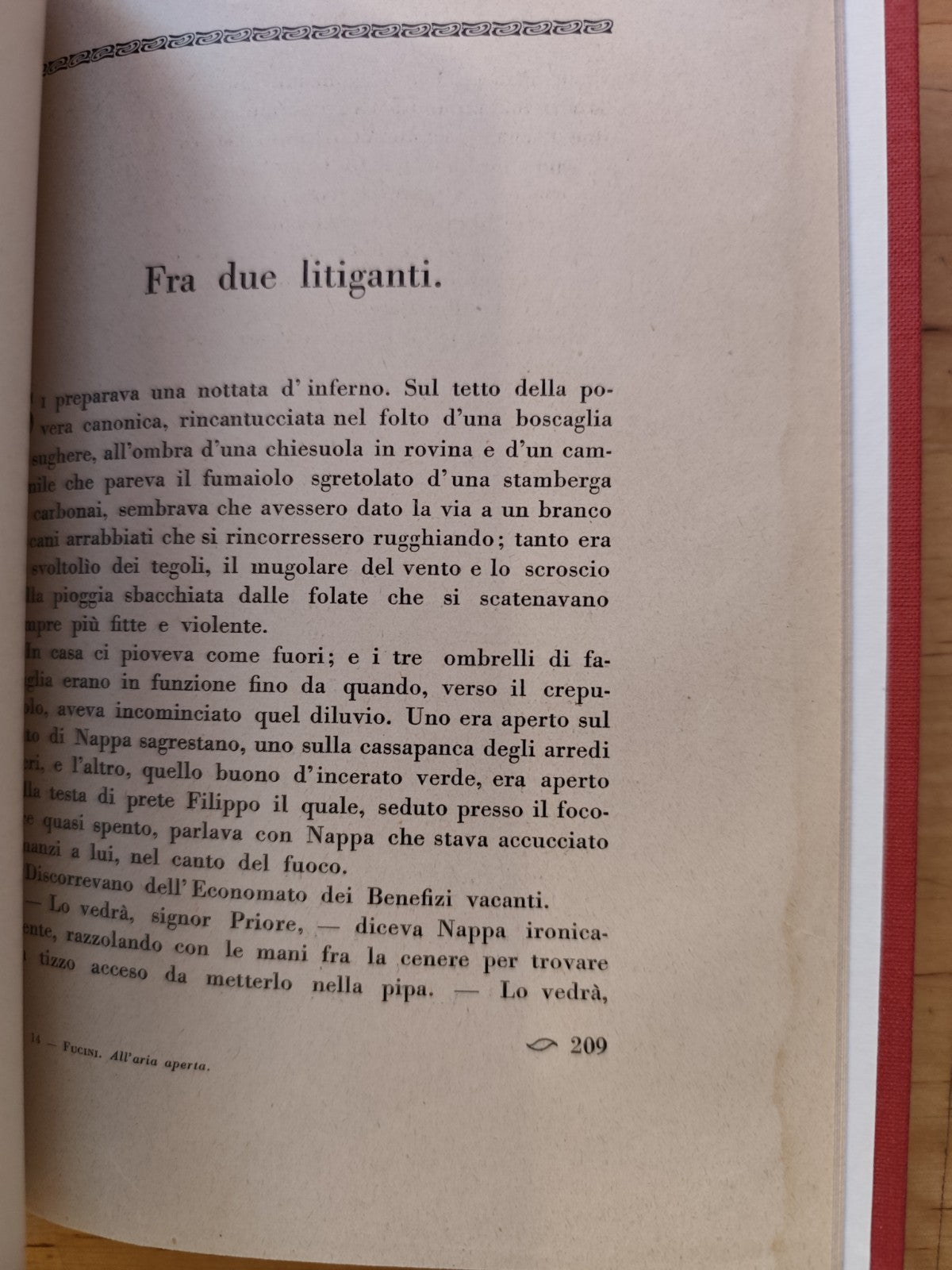 All'aria aperta, Renato Fucini. R. Bemporad scene e macchiette della campagna to