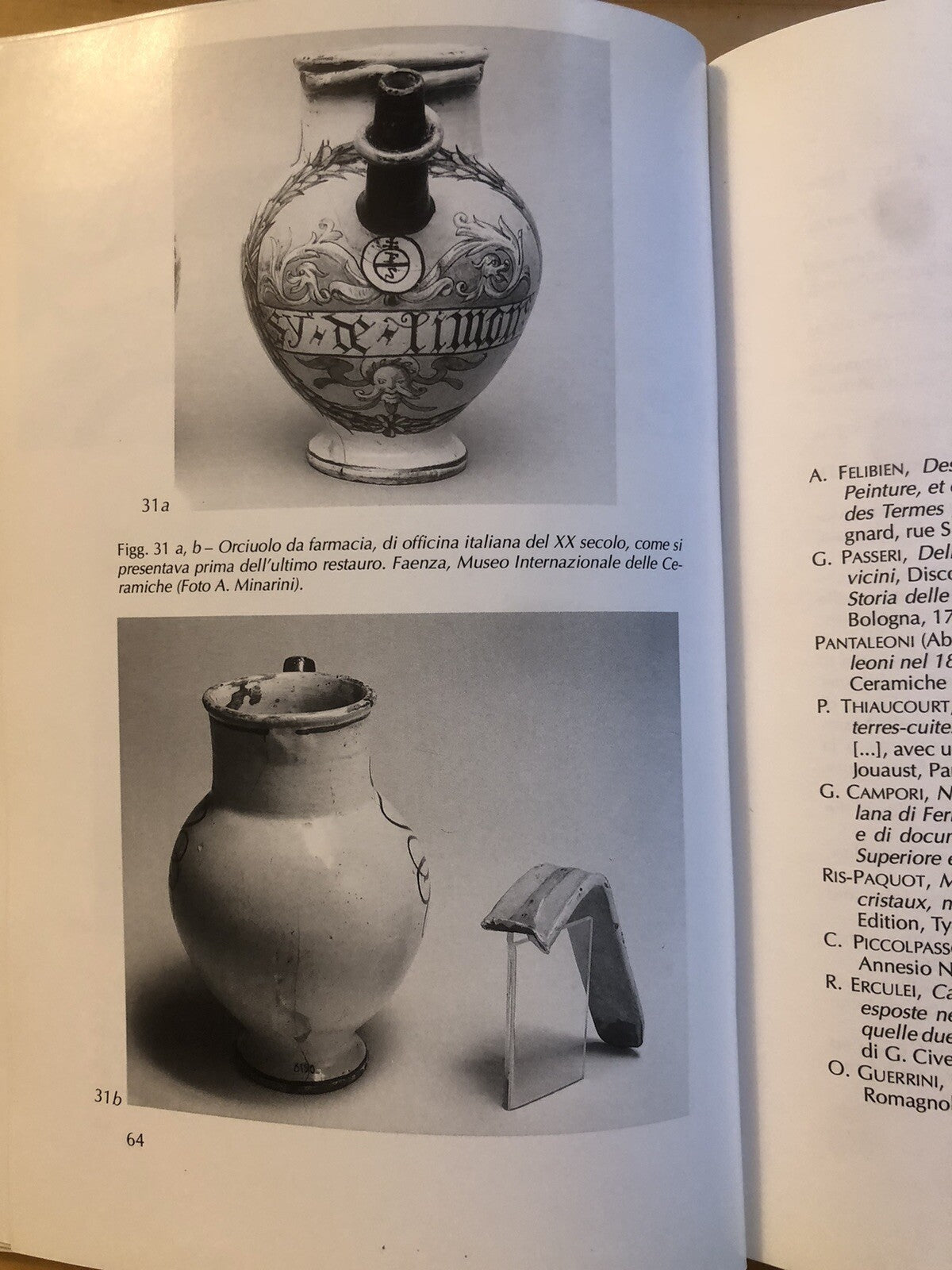 Il restauro della ceramica, Bruno Fabbri - Ravanelli. Nardini editore 1993