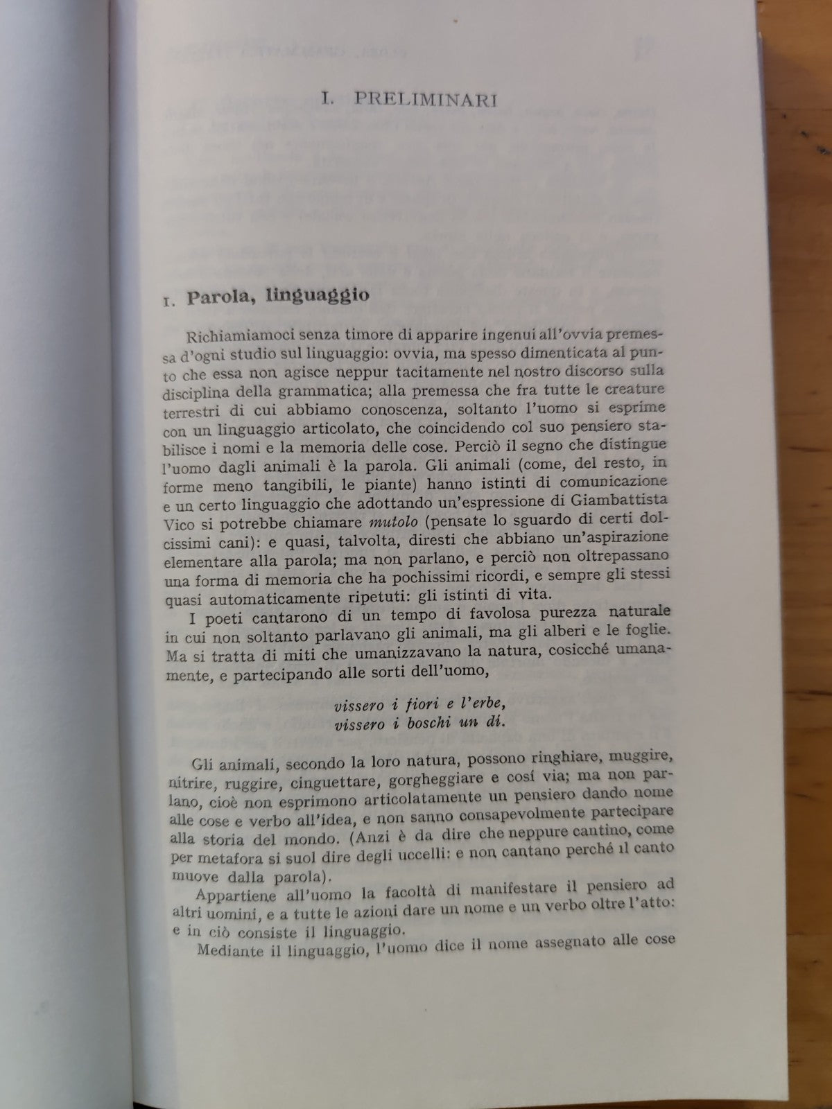 La grammatica Italiana - Francesco Flora, universale Cappelli 1971