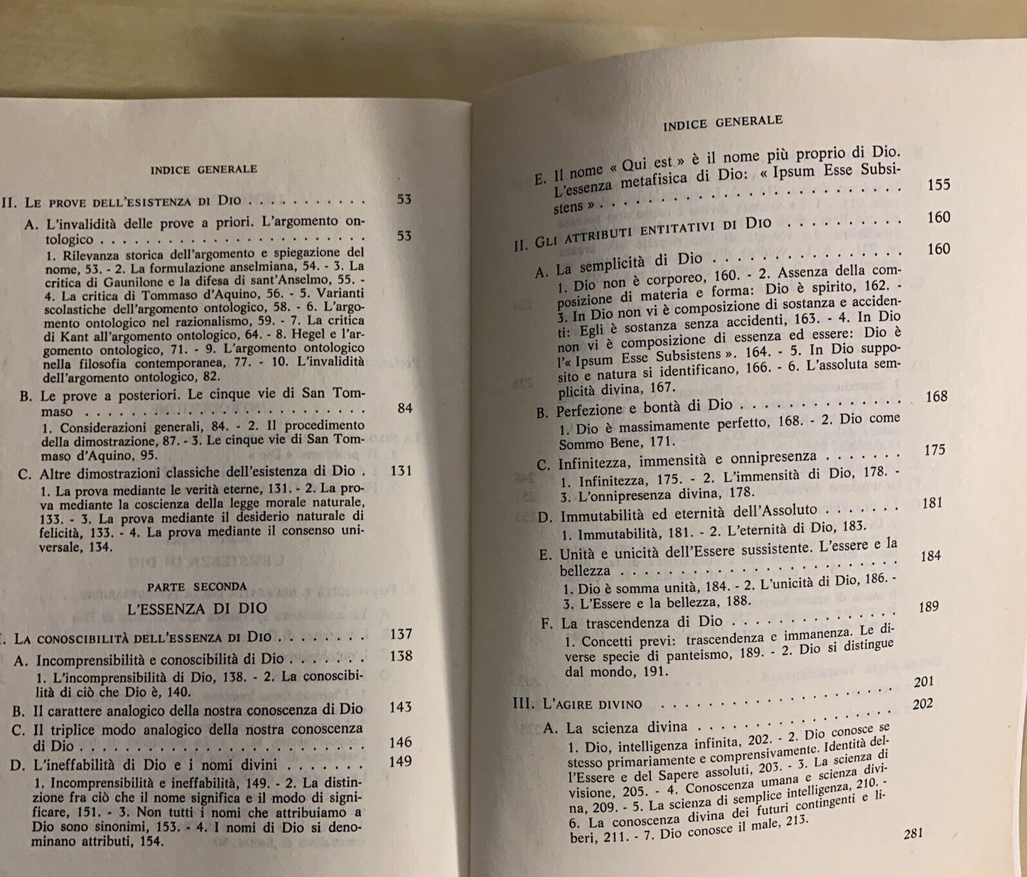 FILOSOFIA DI DIO - Angel Luis Gonzalez. Le Monnier 1997 #