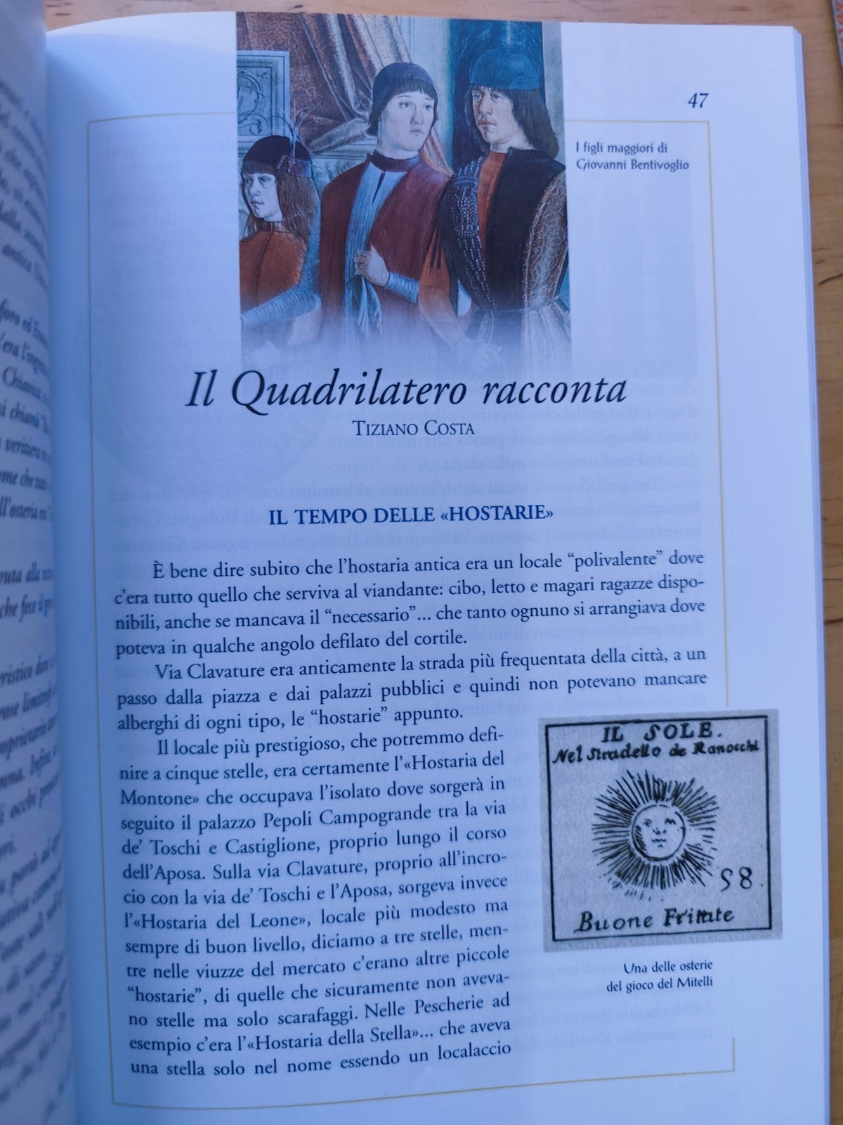 La statua di San Petronio, Il quadrilatero di Bologna, La Montagnola, Costa Poli