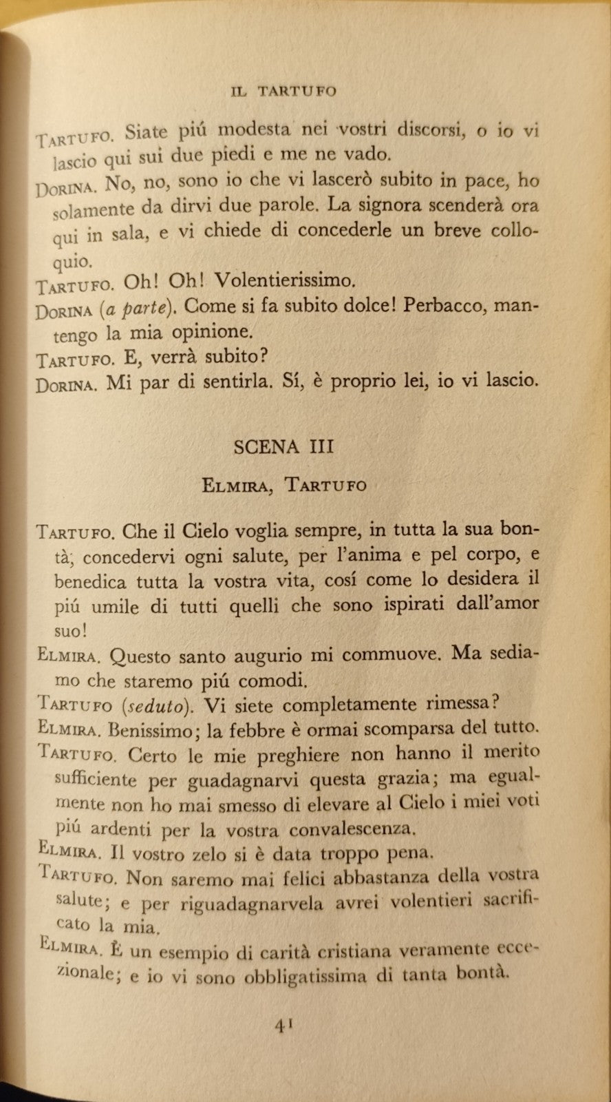 Molière Il Tartufo il Malato immaginario Giosue Carducci Odi barbare Rime e ritm