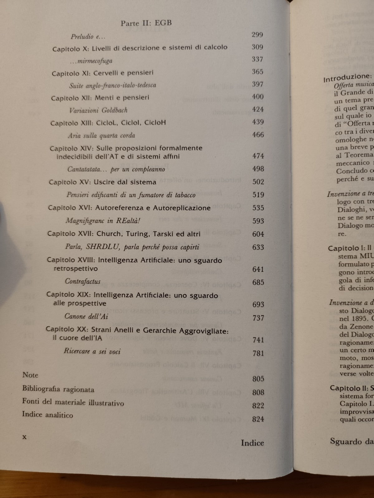 Godel Escher Bach - Douglas R. Hofstadter. Adelphi edizioni 1984