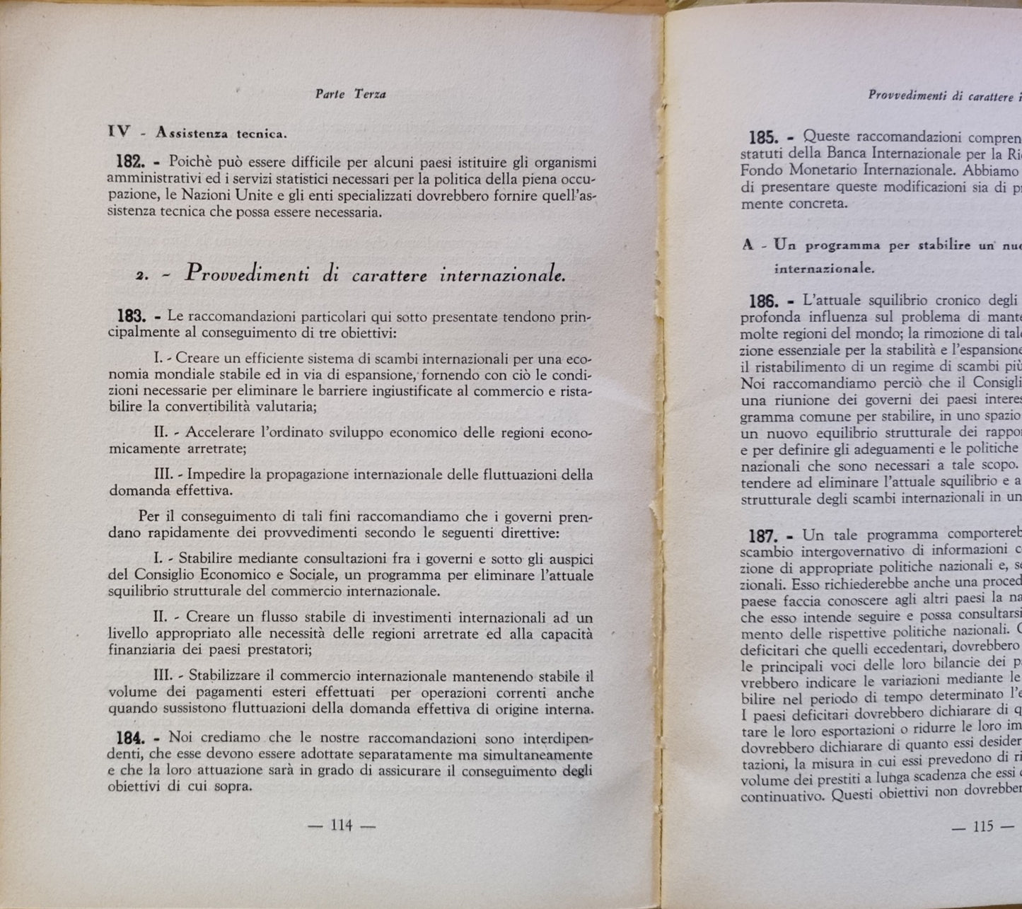 Politiche della Piena occupazione J.M. Clark Kaldor, Tremelloni - Economia 1950