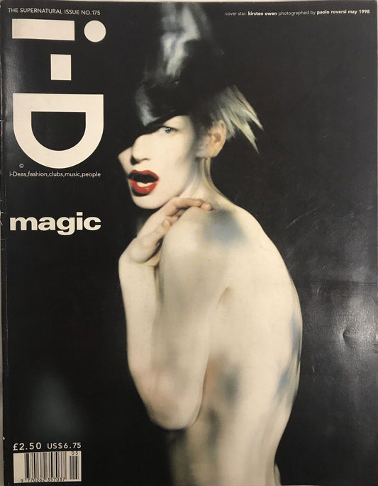 i-D Magazine no. 175 May 1998. KIRSTEN OWEN COVER