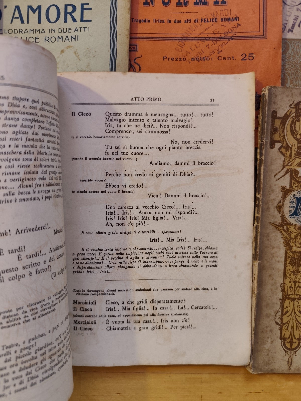 G. Verdi, Puccini - Lirica tragedia opera dramma 8 voll. ed. Ricordi fine '800