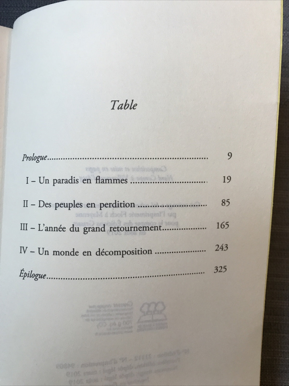 LE NAUFRAGE DES CIVILISATIONS, Amin Maalouf, Grasset