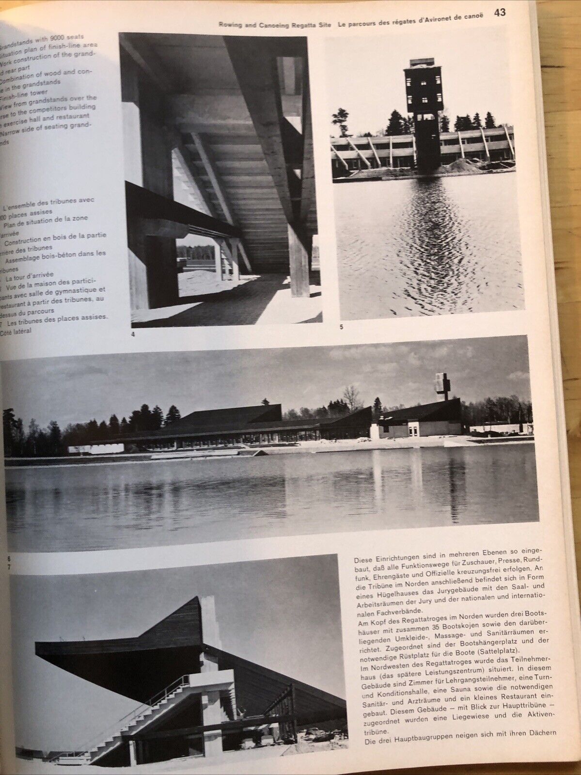Architektur Wettbewerbe OLYMPIC ARCHITECTURE MUNICH 1972 olympische Bauten Munch