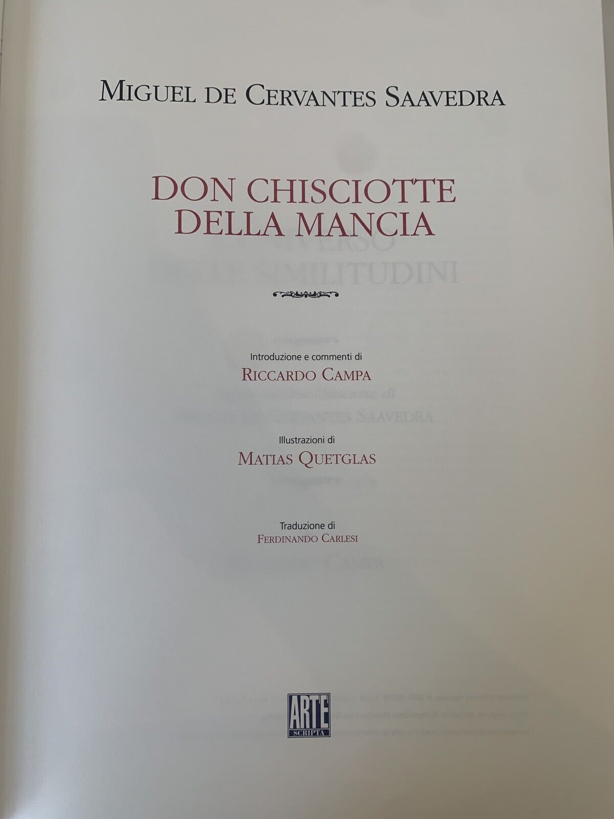 Don Chisciotte della Mancia, Art'e' edizione Lusso, Matias Quetglas, Cervantes