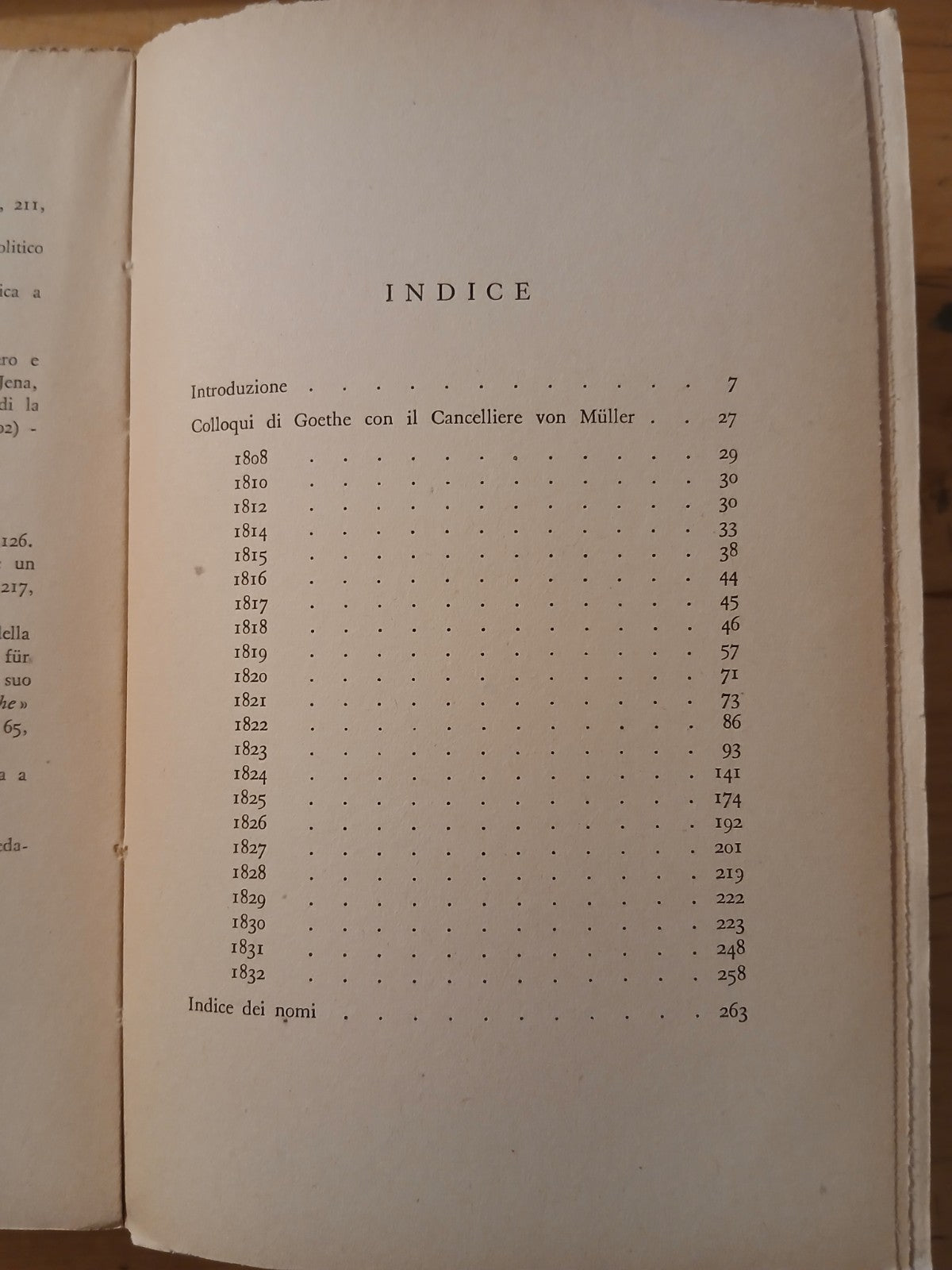 Colloqui con il cancelliere Von Muller. Wolfango Goethe, Astrolabio editore 1946