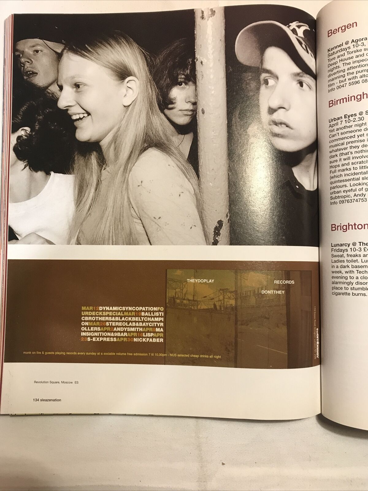 Sleazenation April 2000 BOLLYWOOD,SEX PISTOLS,,HIJACKS,GABBA,BEENIEMAN.