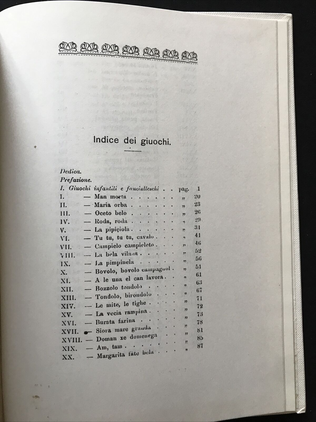 GIUOCHI POPOLARI ZARATINI - G. Sabalich - Arnaldo Forni editore 
