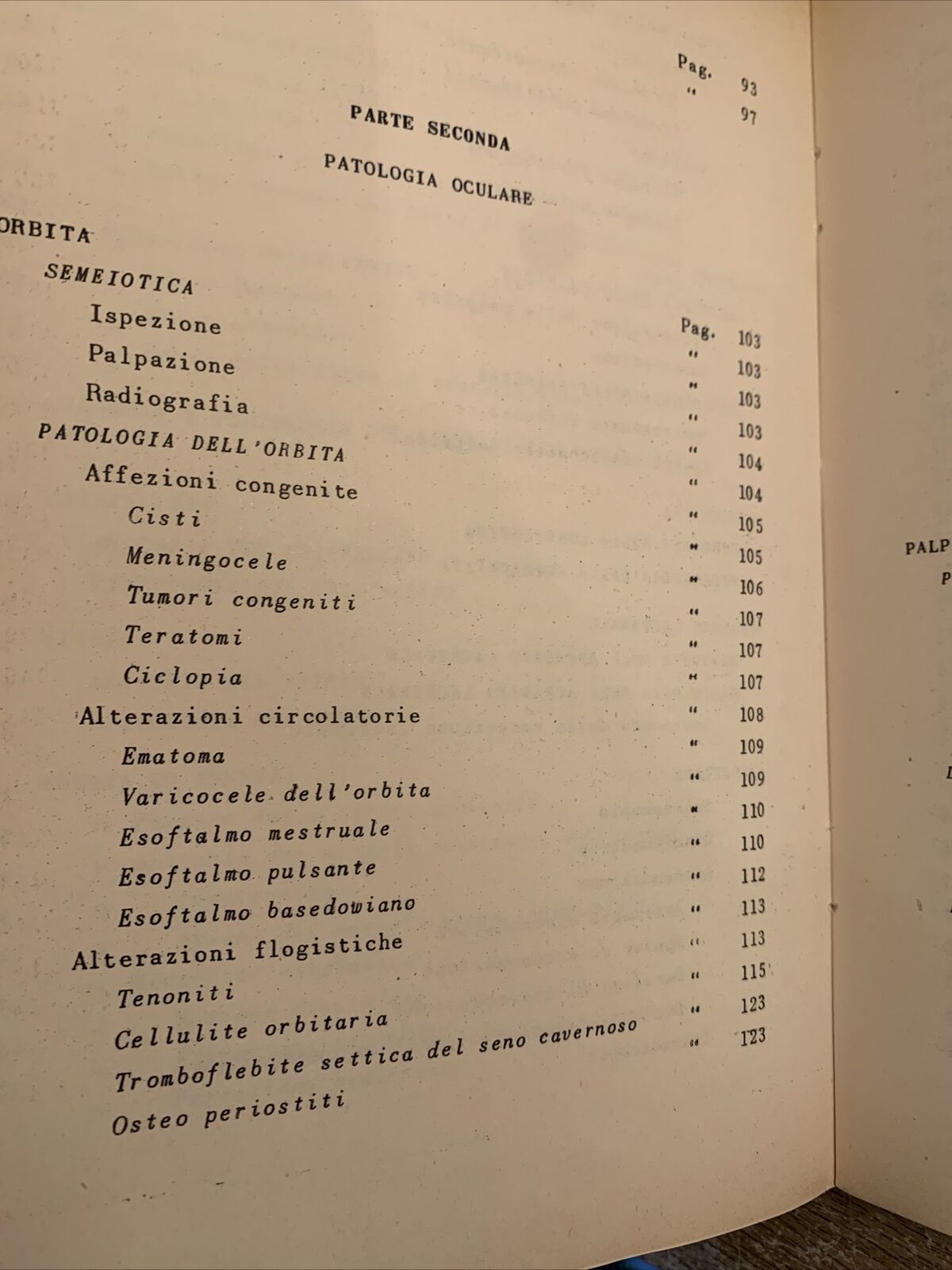 APPUNTI DI CLINICA OCULISTICA. PROF. D'ERMO, SPERANDIO. EDITRICE UNIVERSO 1957