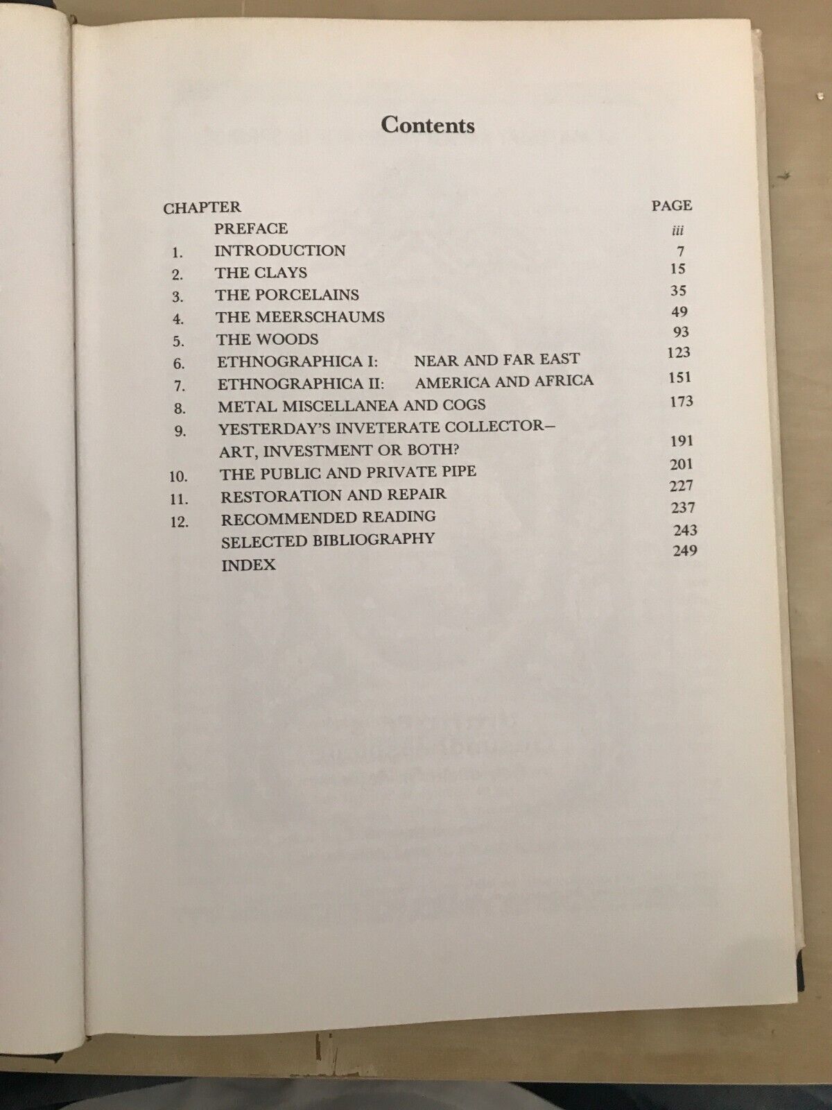 ANTIQUE PIPES a complete guide to collecting. Benjamin Rapaport, Schiffer 1979