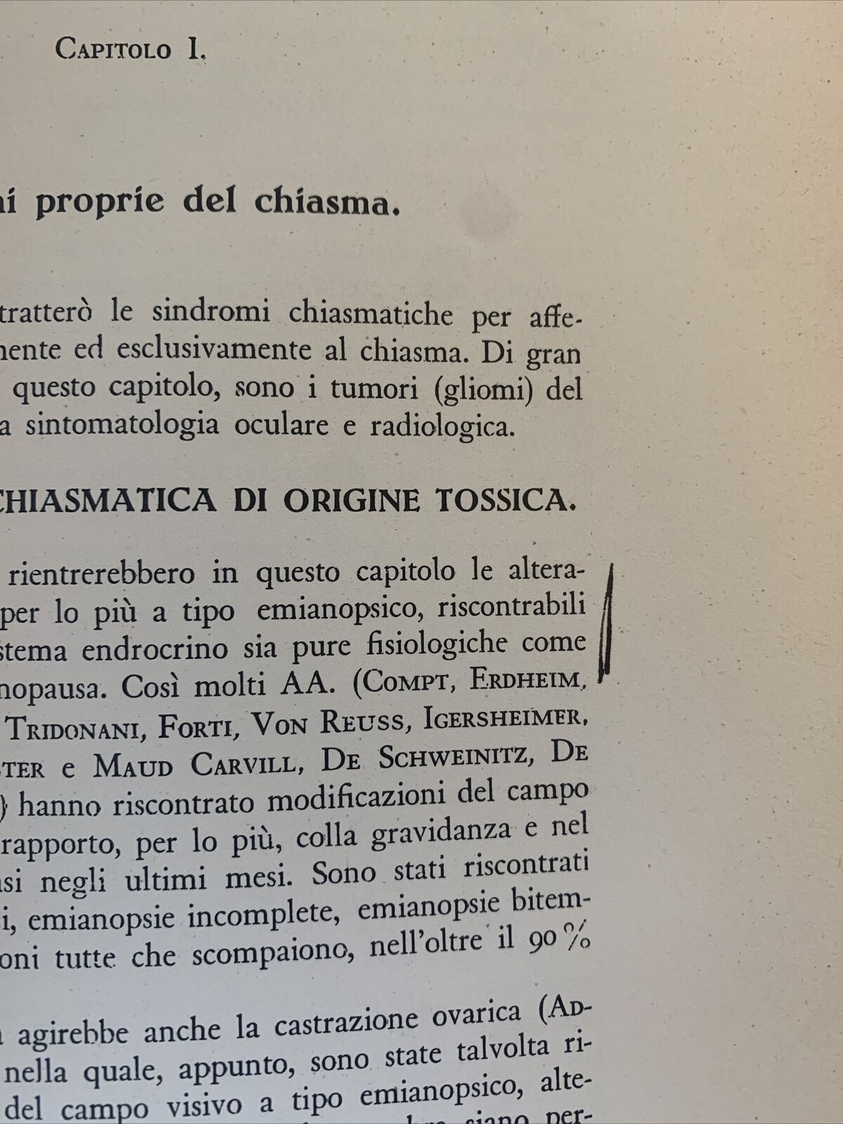 PATOLOGIA E CLINICA REGIONE DIENCEFALO-CHIASMATICO-IPOFISARIA. ALFIO RUBINO 1937
