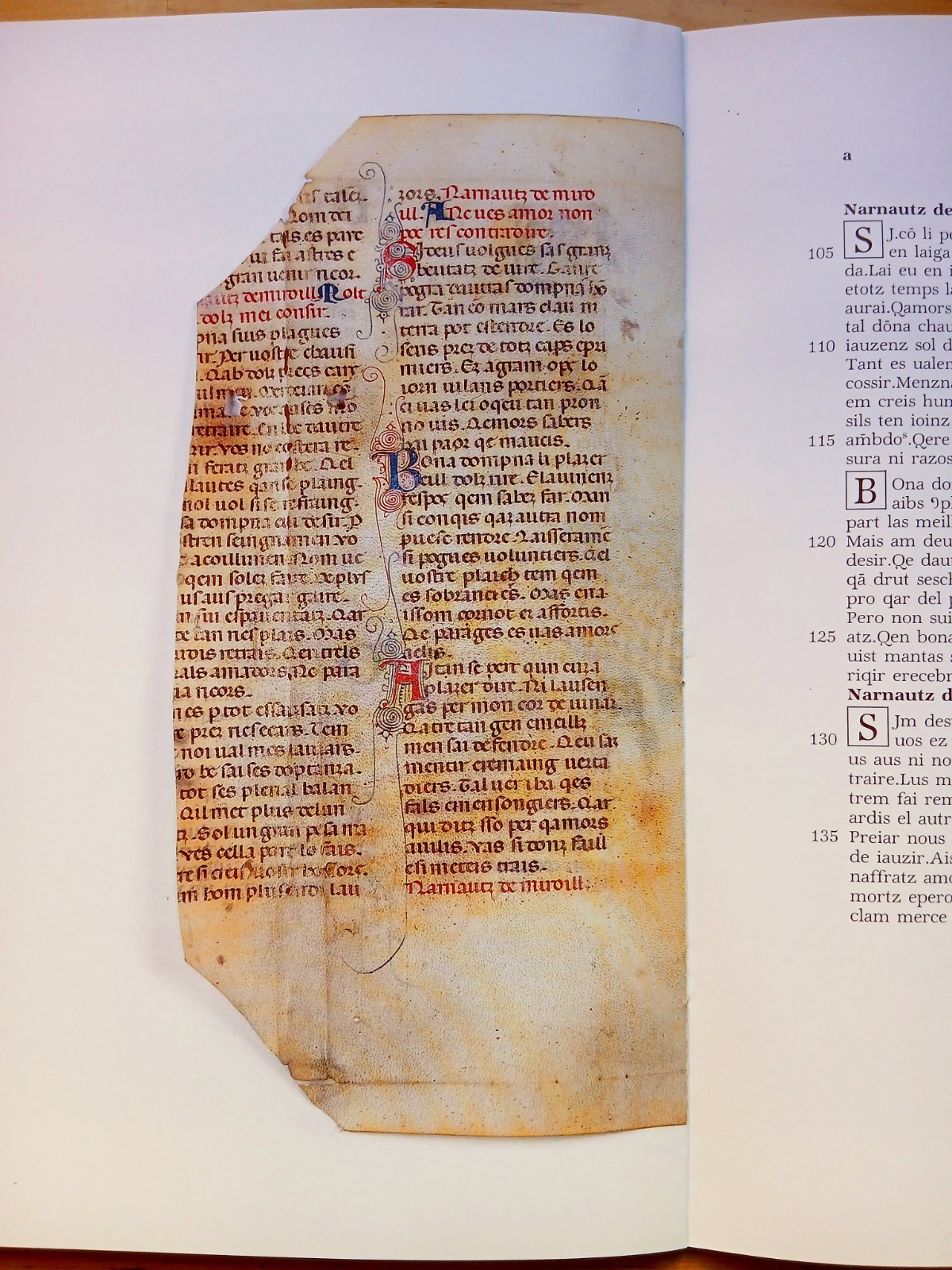 Uno sconosciuto manoscritto provenzale nell'archivio di Castagnolo - Bentivoglio