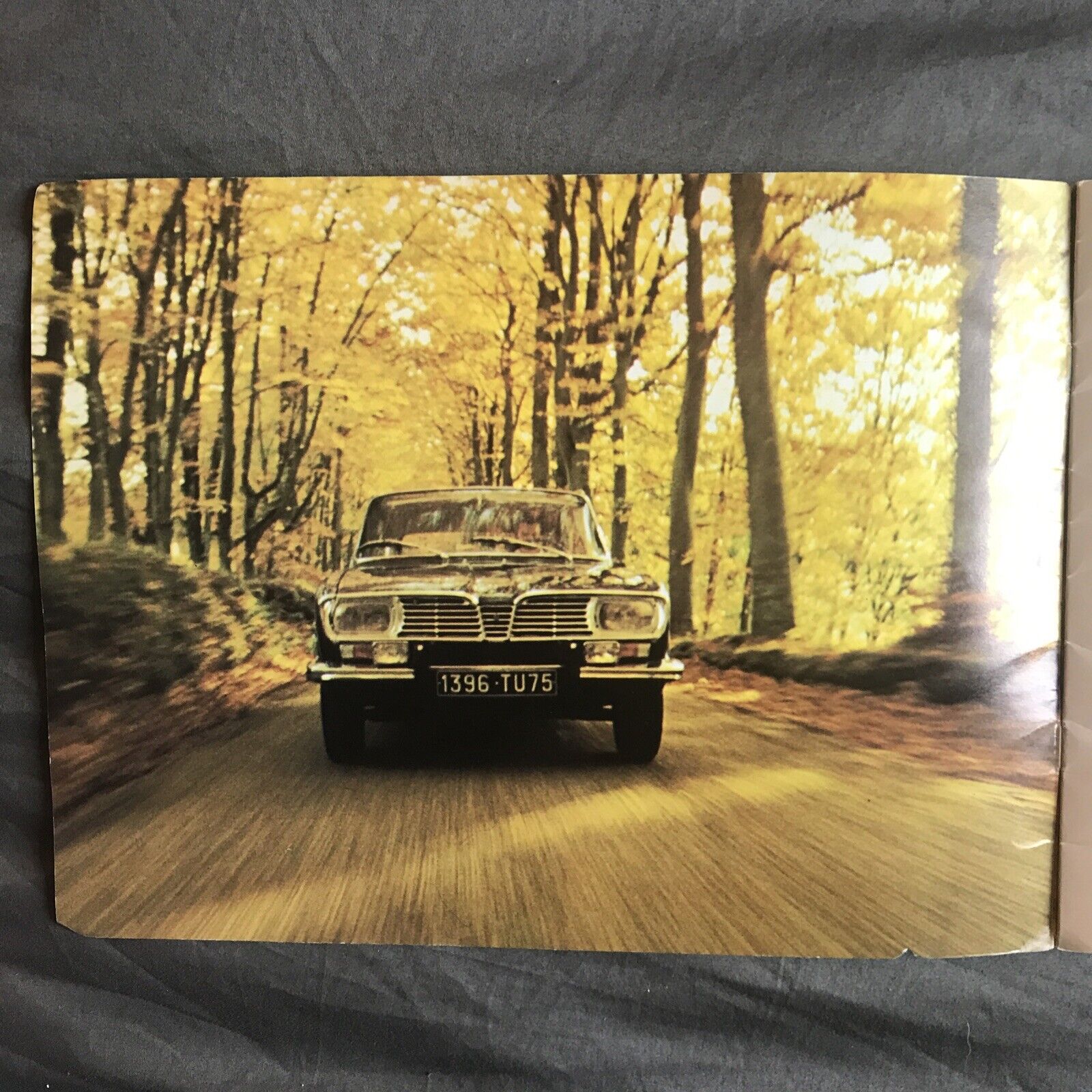 RENAULT 16TS - opuscolo pubblicitario Brochure vintage