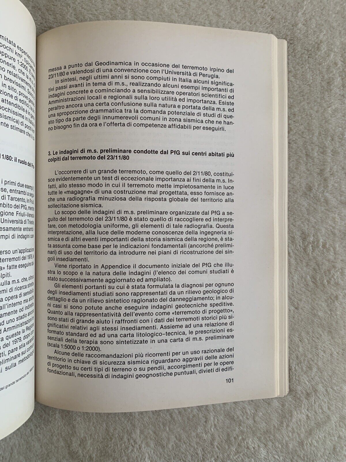 Zone sismiche e sismicità in Emilia-Romagna strategia difesa dai terremoti 1981