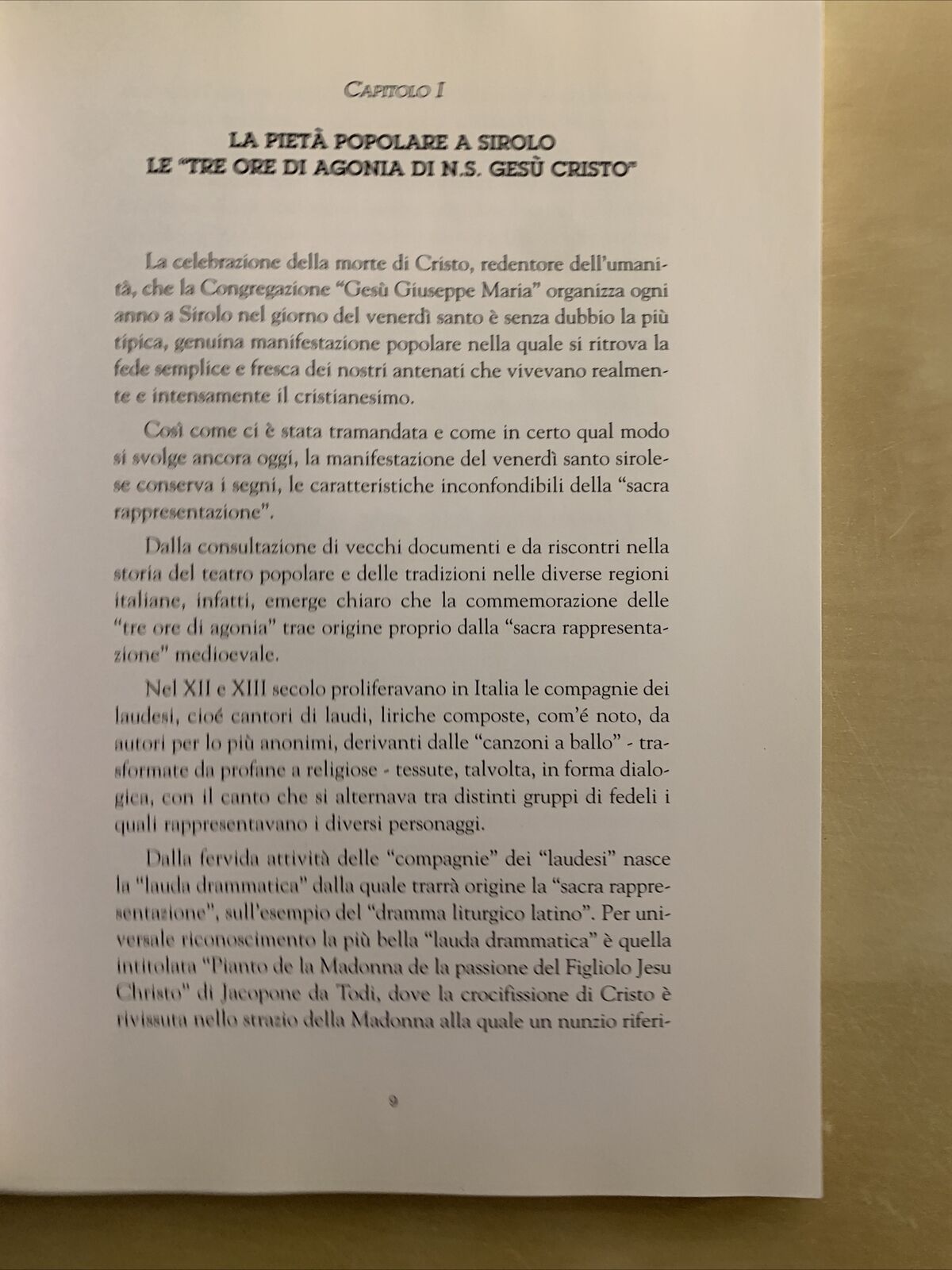 LUCIO MARCONI - Memorie sulle tracce dell'antica Religiosità Sirolese 2001 #