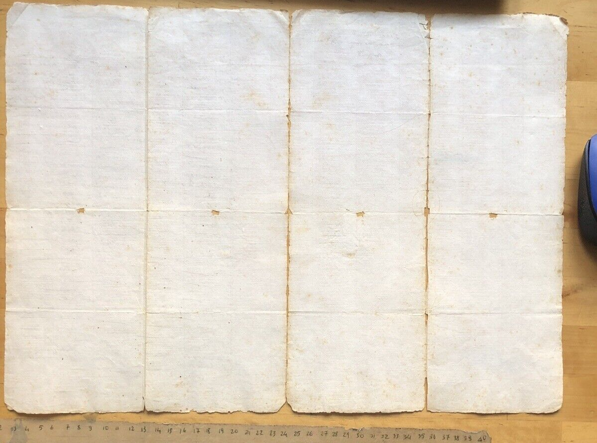 Antico manoscritto Meldola - Forlì Cesena. Vendita Podere 1636