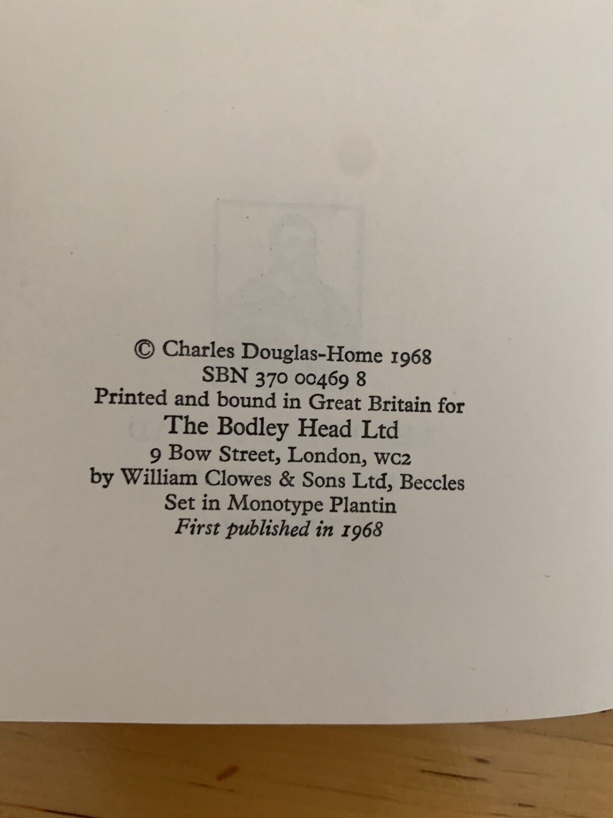 The Arabs and Israel - Charles Douglas-Home, Bodley heads 1968