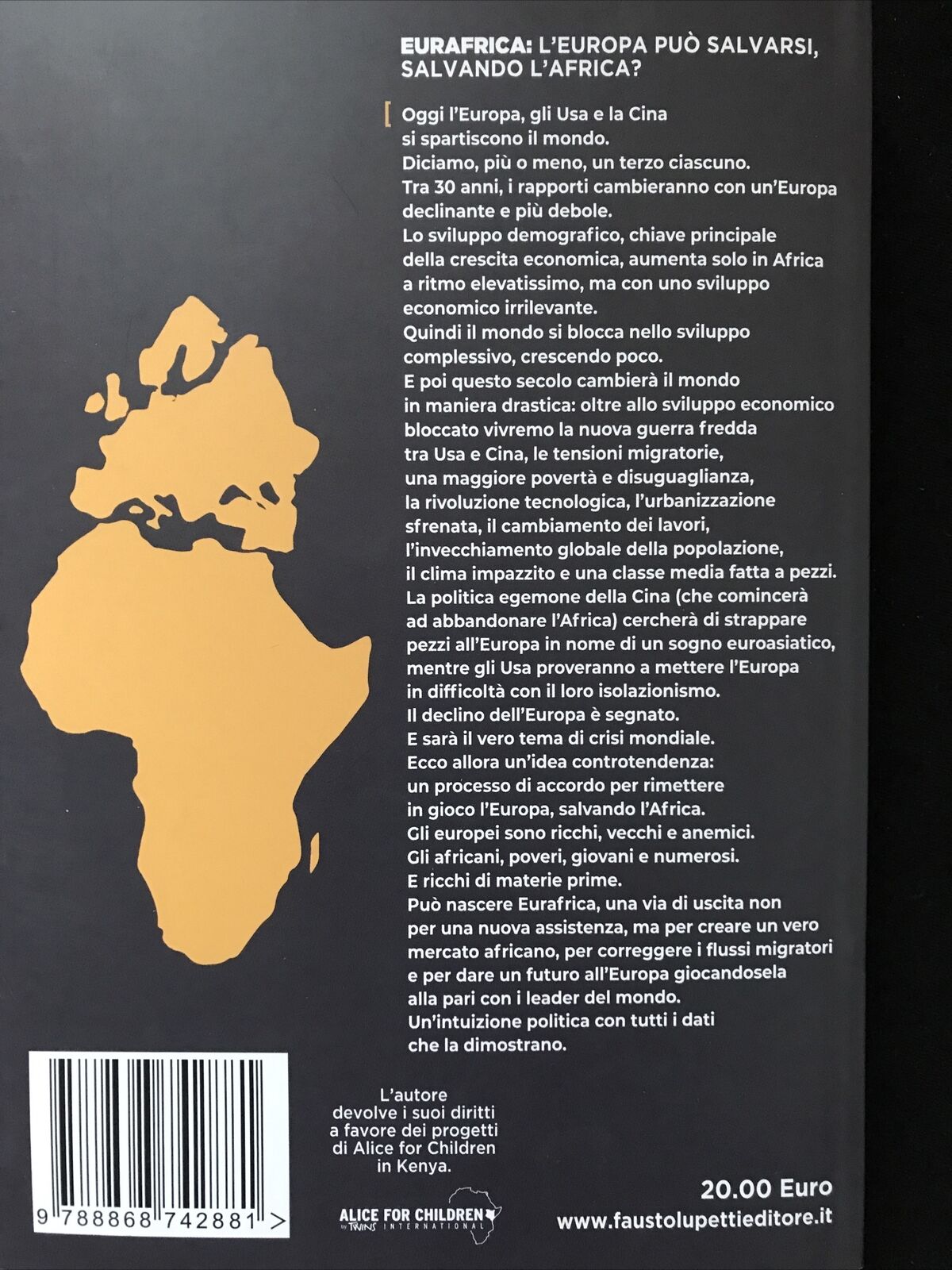 EURAFRICA - Diego Masi, L'europa può salvarsi salvando l'Africa? Fausto Lupetti