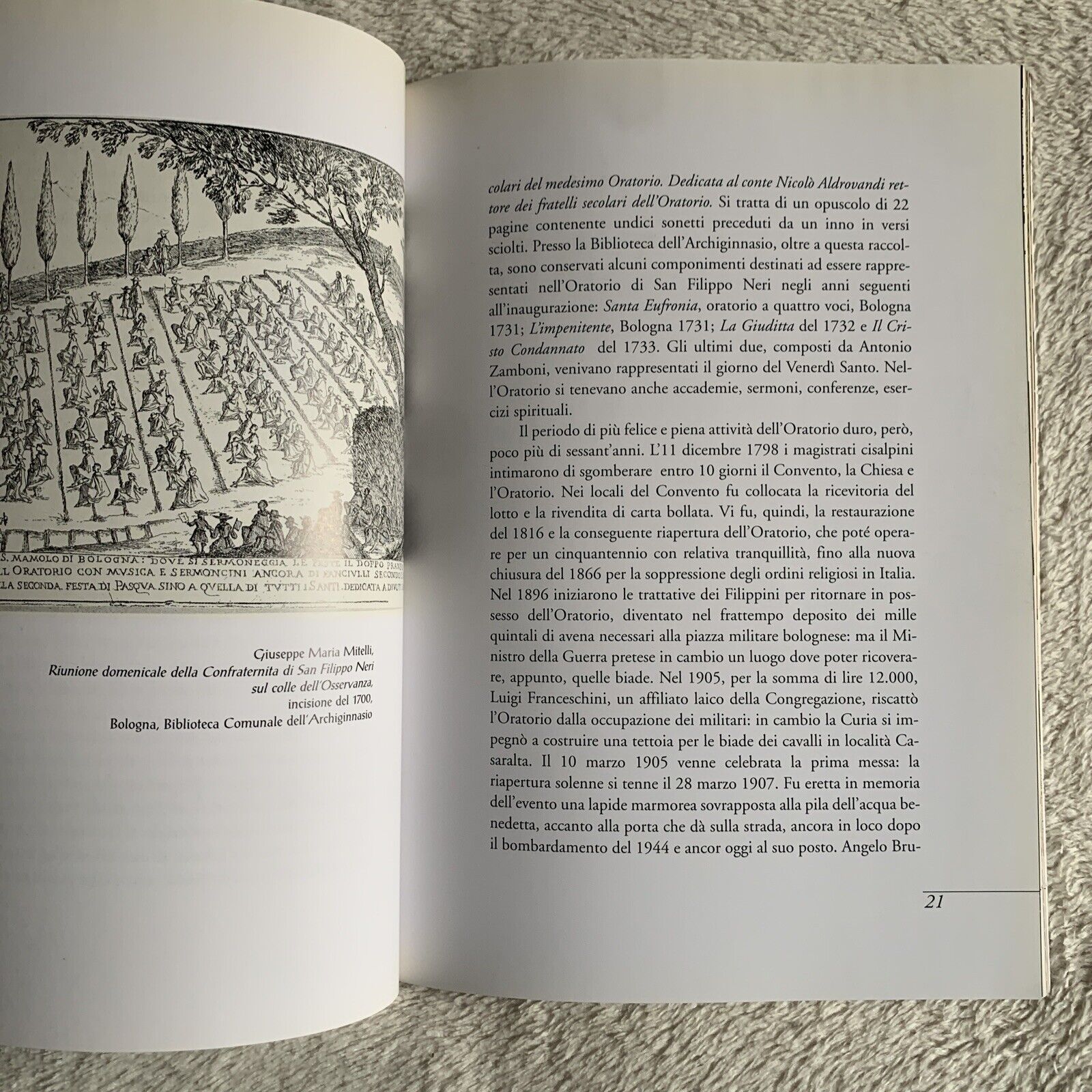 L'oratorio di San Filippo Neri a Bologna. Marco Poli, Silvia Urbini. Costa ed.