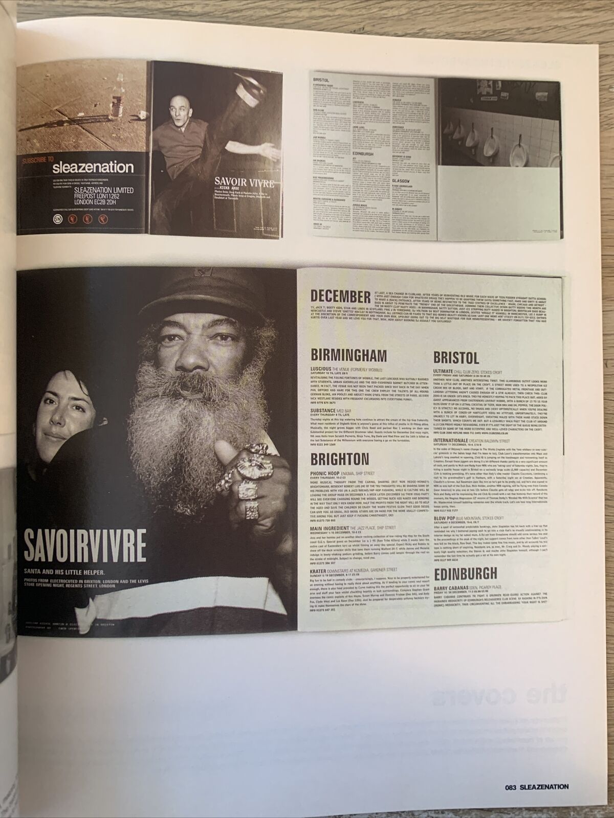 SLEAZENATION MAGAZINE 2004.