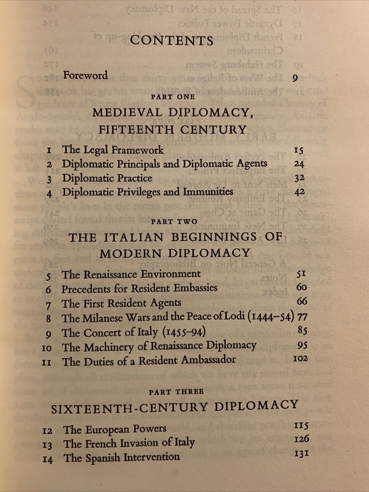 RENAISSANCE DIPLOMACY - GARRETT MATTINGLY. Peregrine Book 1965