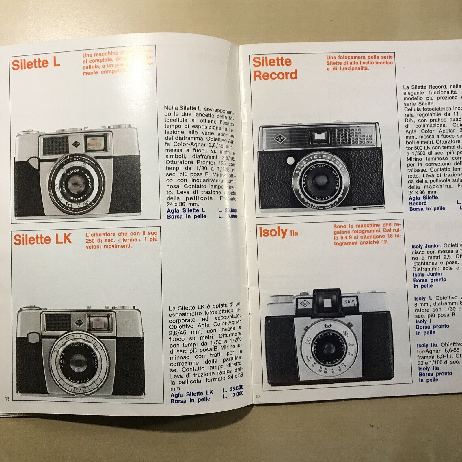 AGFA Catalogo 1967 - FOTOGRAFIA. Agfa - Gevaert